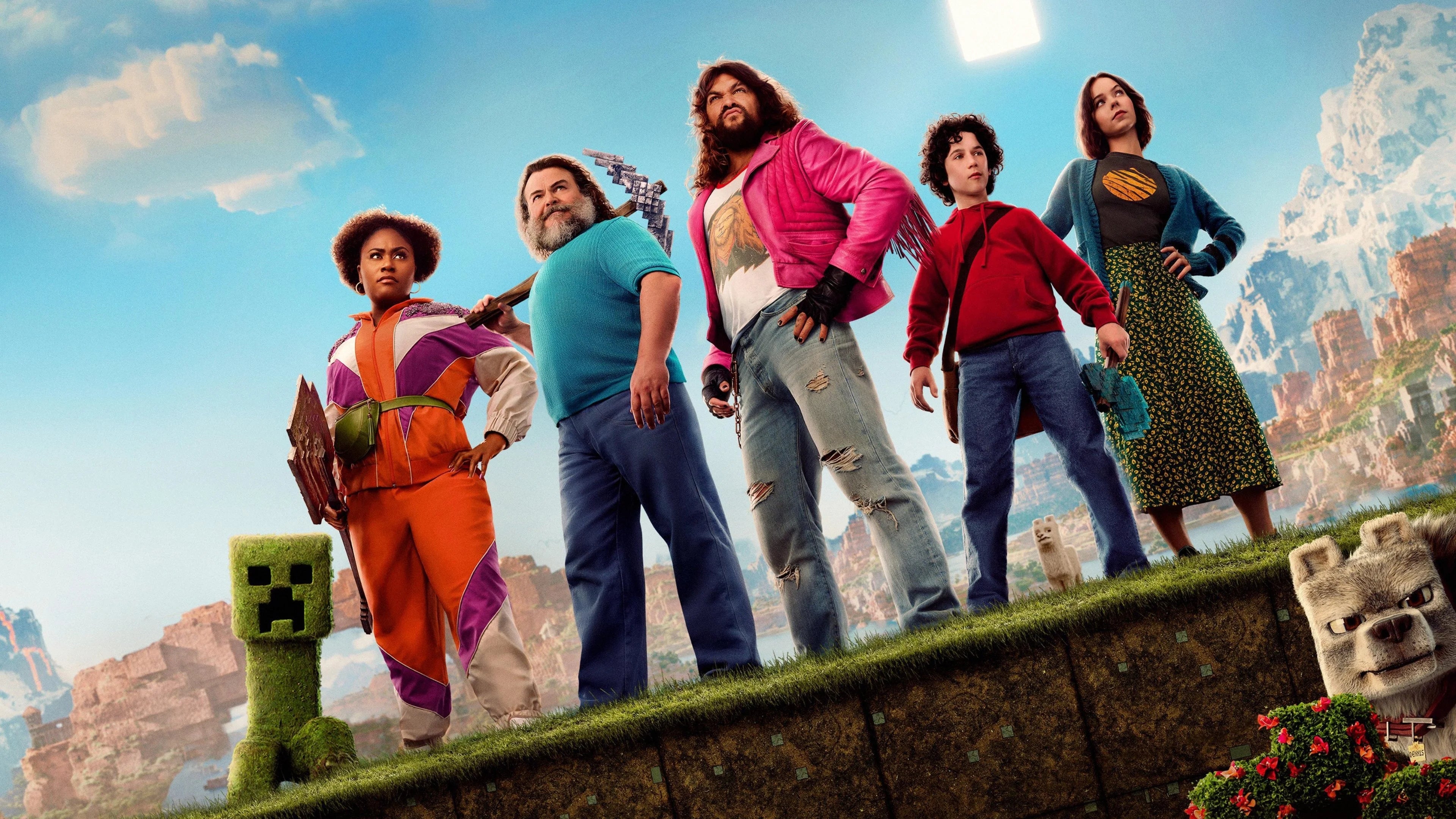 High quality A Minecraft Movie (2025) prints online - Popcorn Poster Official