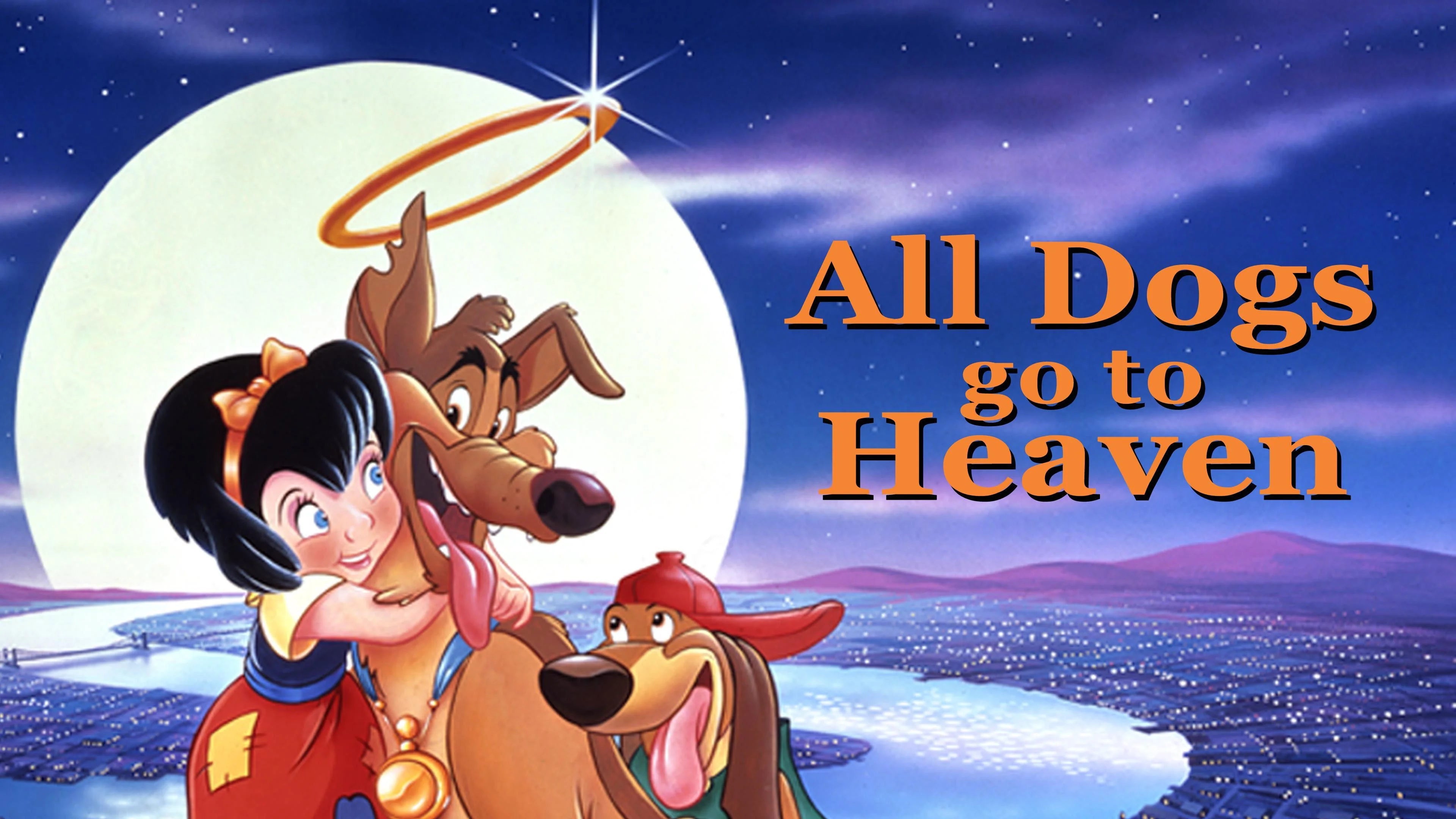 High quality All Dogs Go to Heaven (1989) prints online - Popcorn Poster Official
