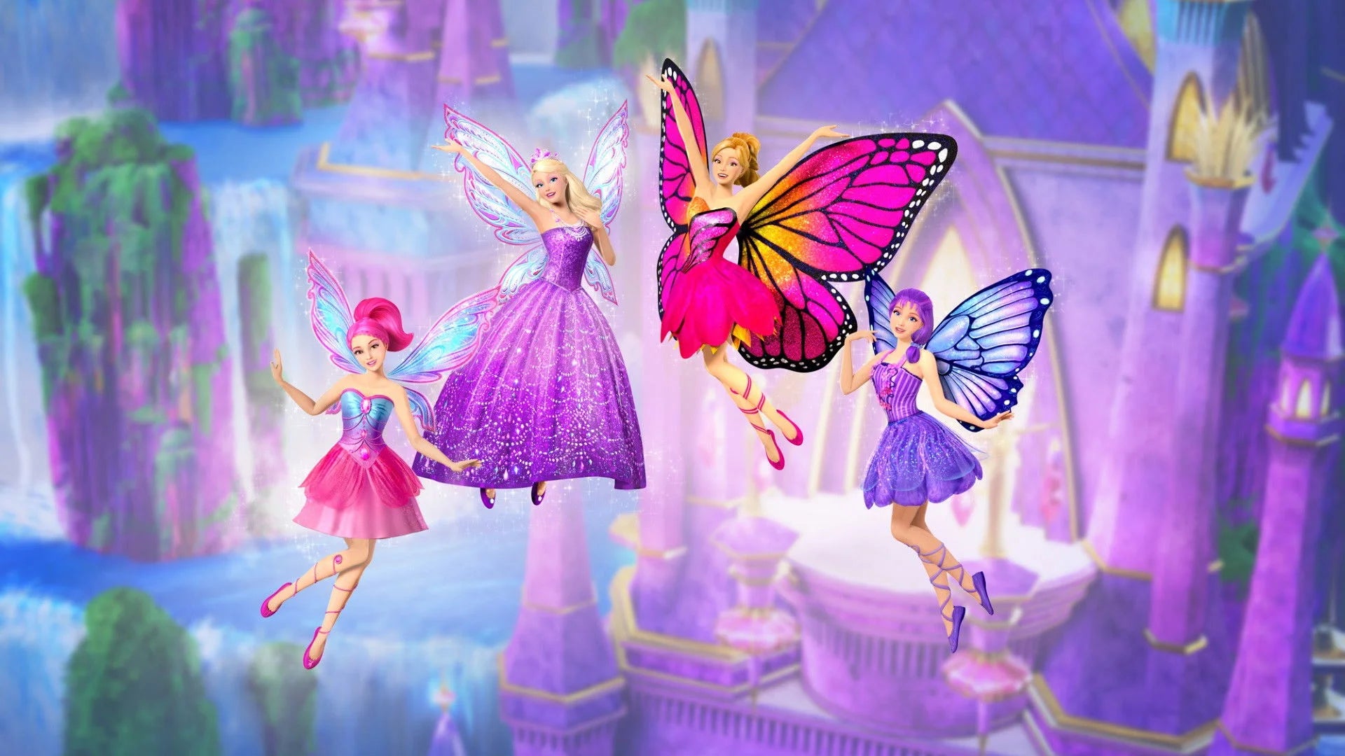 High quality Barbie Mariposa & the Fairy Princess (2013) prints online - Popcorn Poster Official