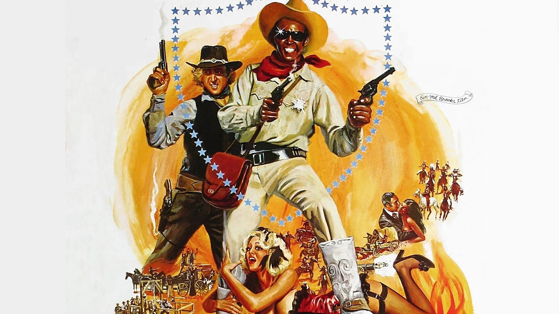 High quality Blazing Saddles (1974) prints online - Popcorn Poster Official