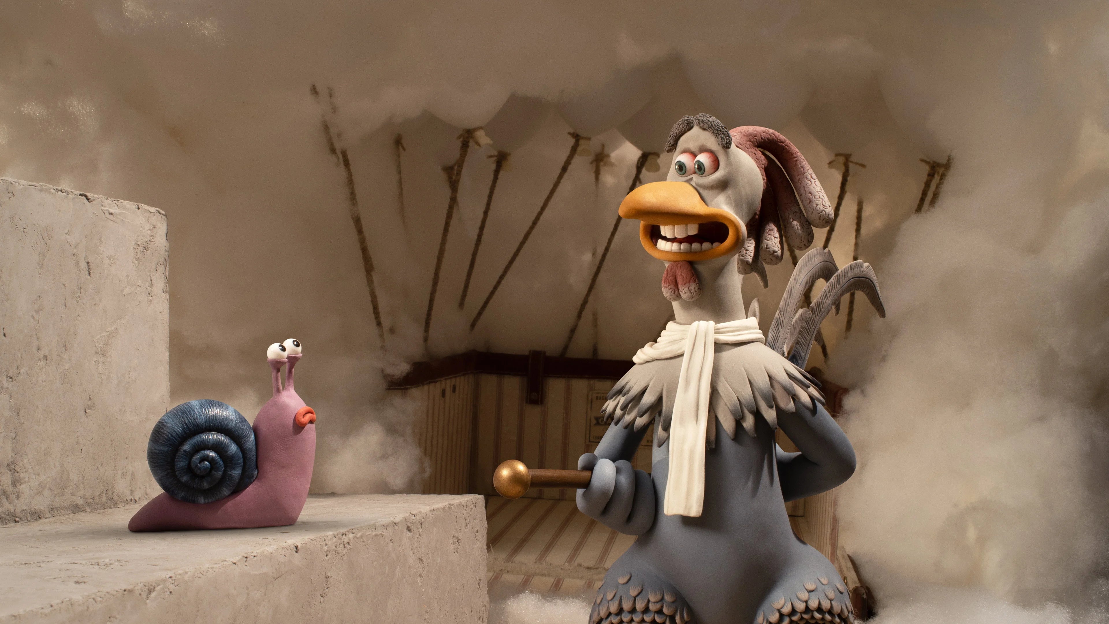 High quality Chicken Run Dawn of the Nugget (2023) prints online - Popcorn Poster Official