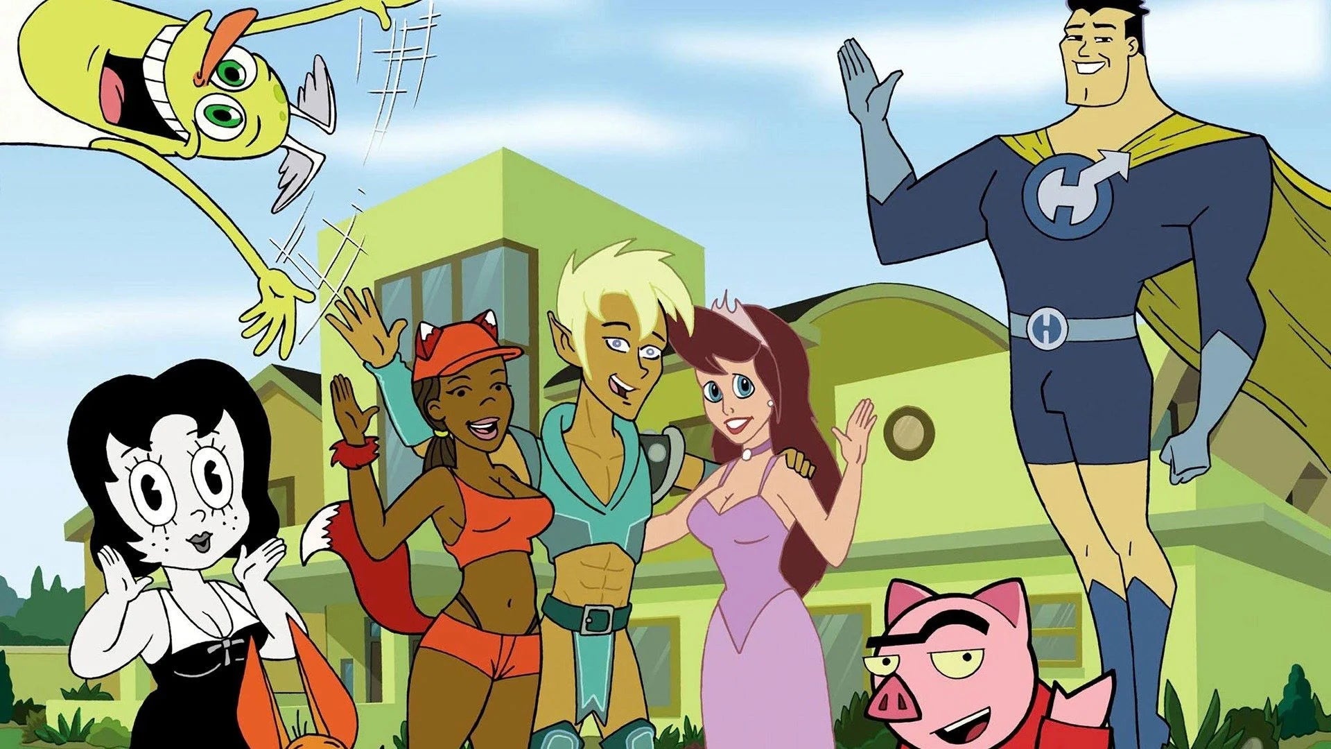 High quality Drawn Together (2004) prints online - Popcorn Poster Official