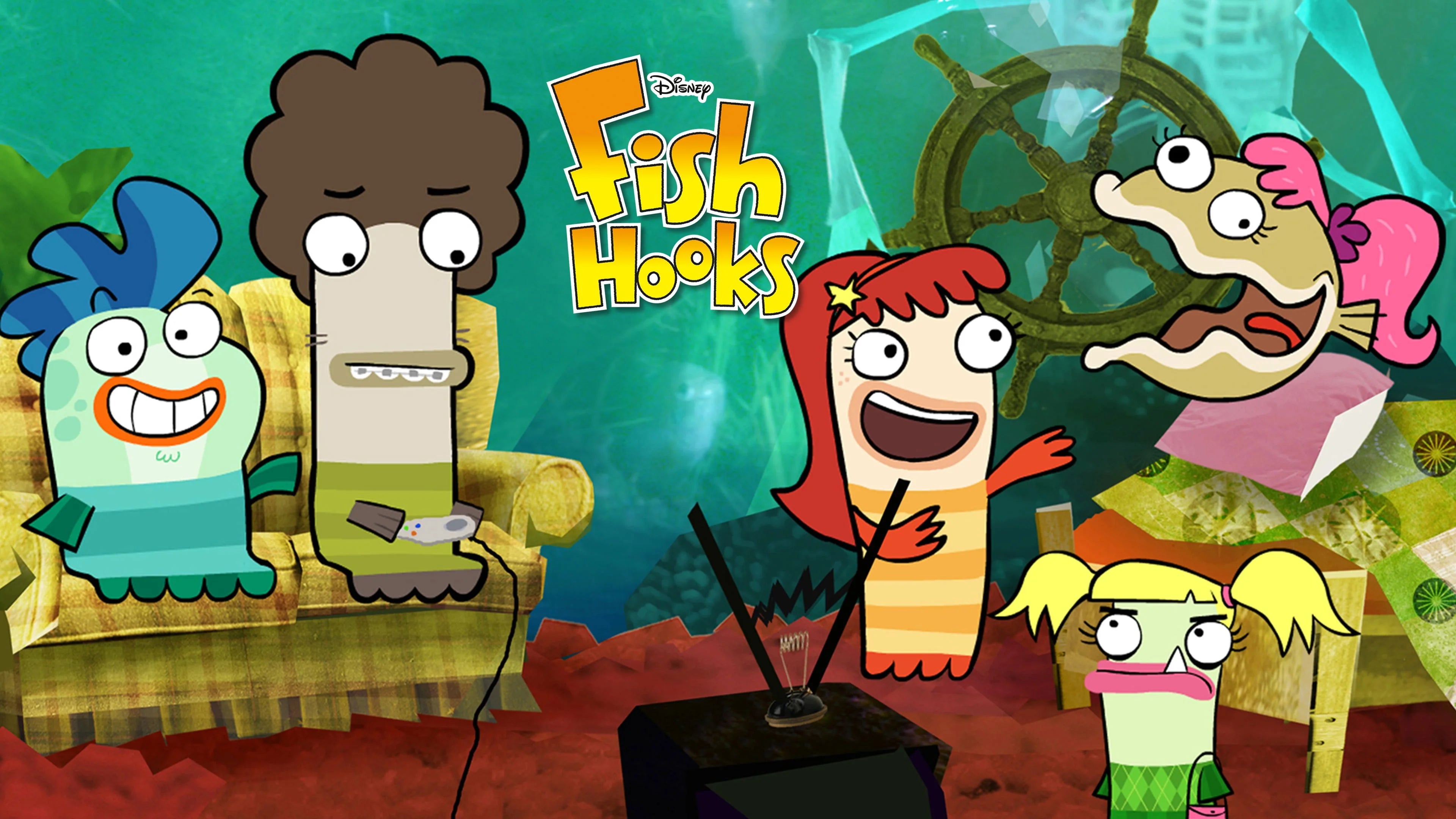 High quality Fish Hooks (2010) prints online - Popcorn Poster Official
