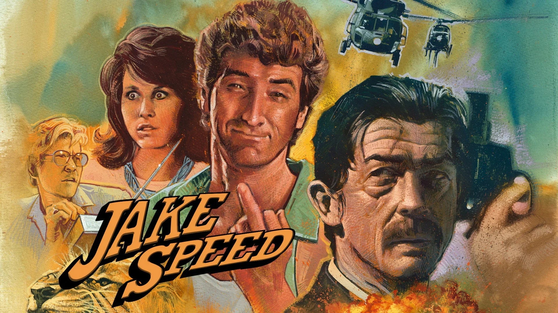 High quality Jake Speed (1986) prints online - Popcorn Poster Official
