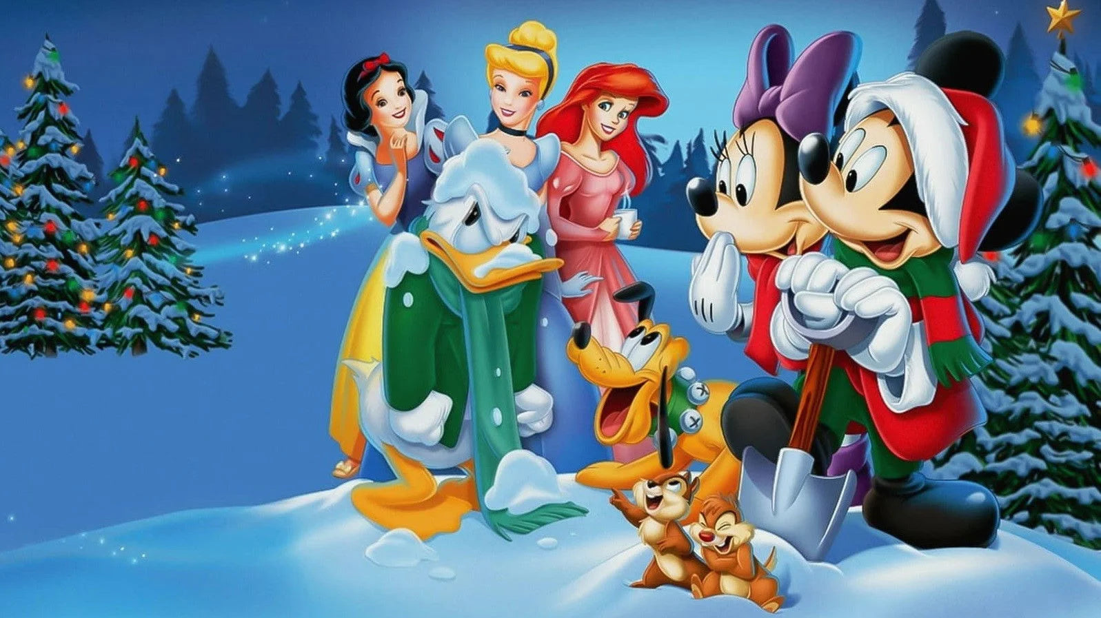 High quality Mickey's Magical Christmas Snowed in at the House of Mouse (2001) prints online - Popcorn Poster Official