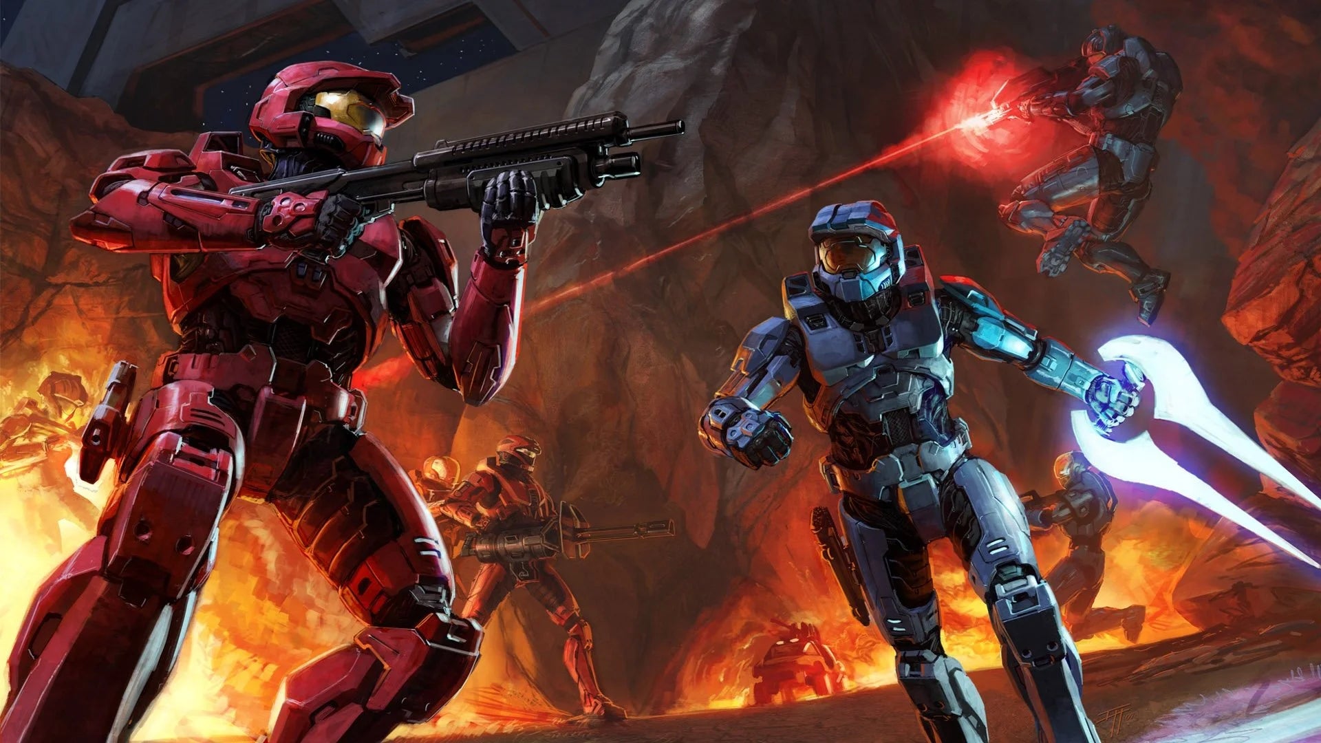 High quality Red vs. Blue (2003) prints online - Popcorn Poster Official