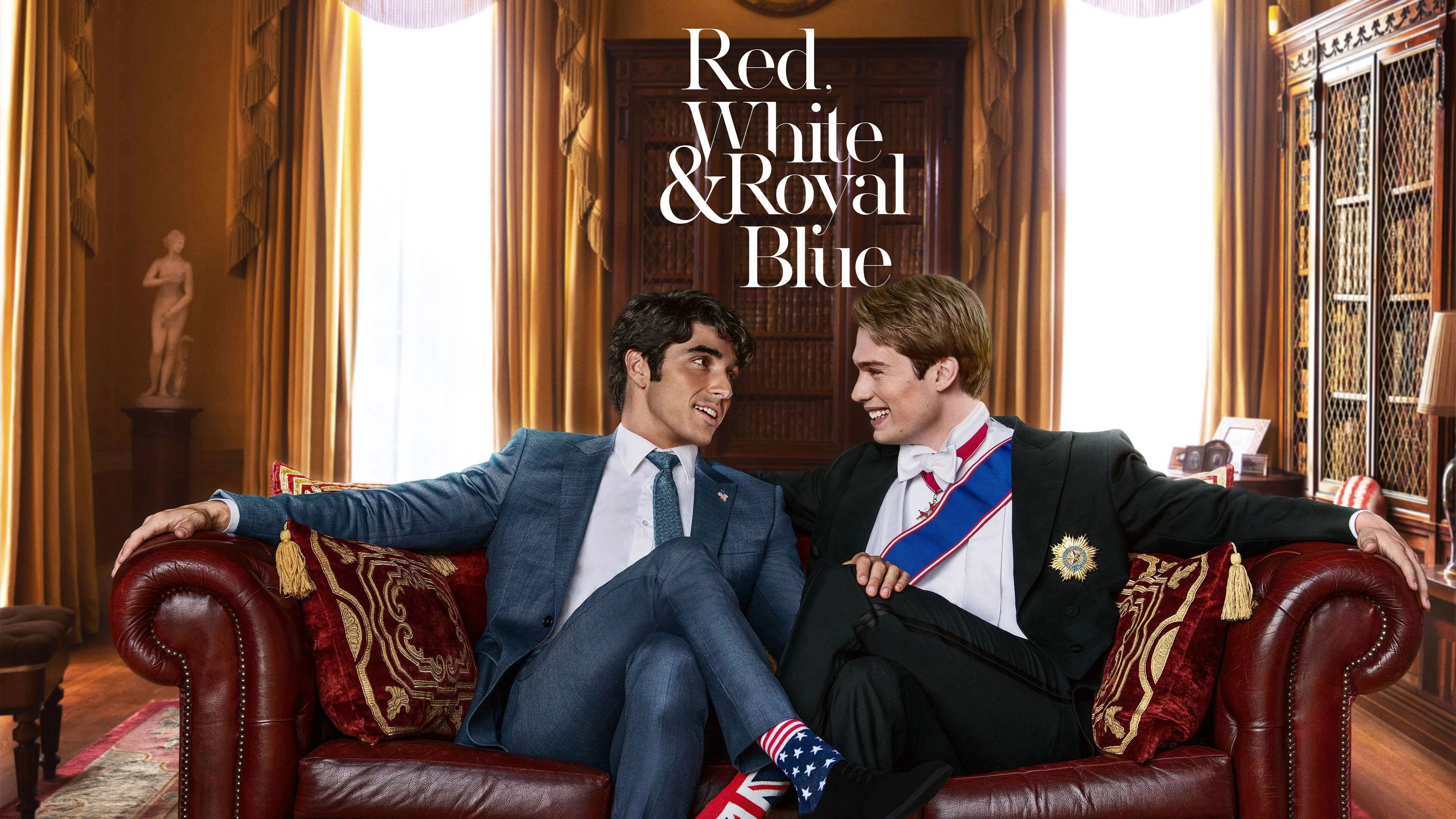 High quality Red, White & Royal Blue (2023) prints online - Popcorn Poster Official