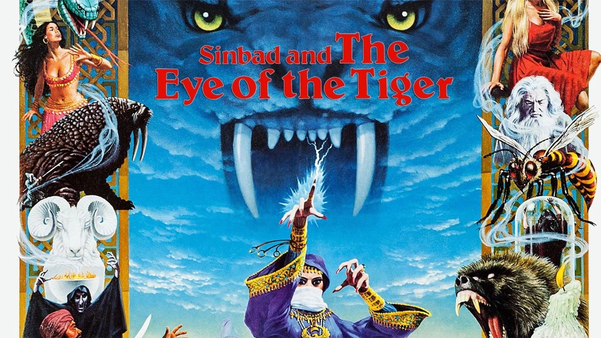 High quality Sinbad and the Eye of the Tiger (1977) prints online - Popcorn Poster Official