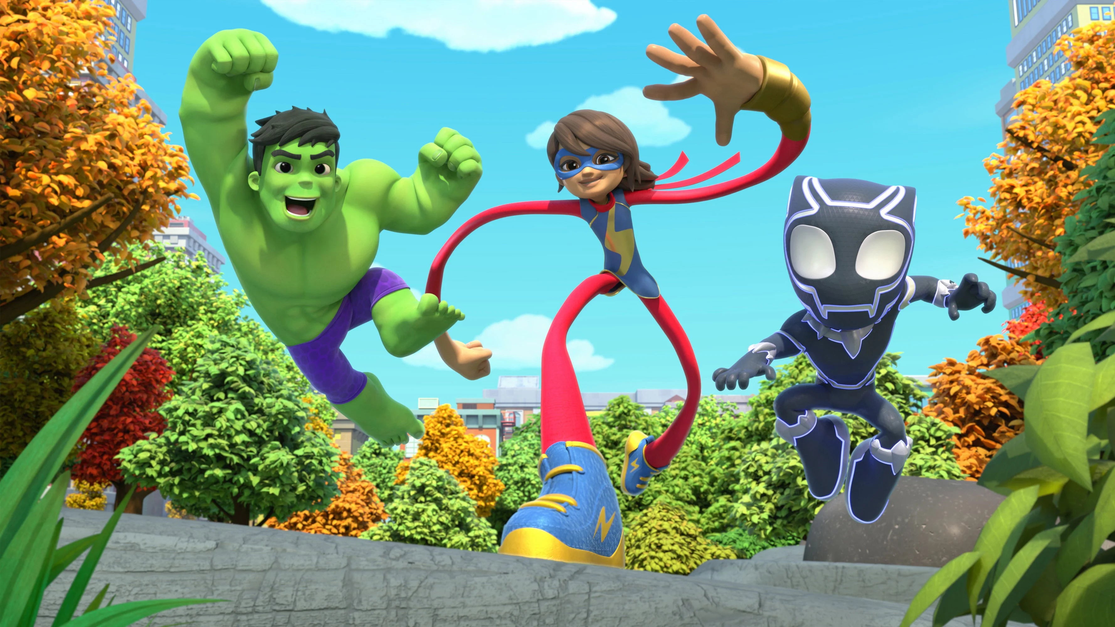 High quality Spidey and His Amazing Friends (2021) prints online - Popcorn Poster Official