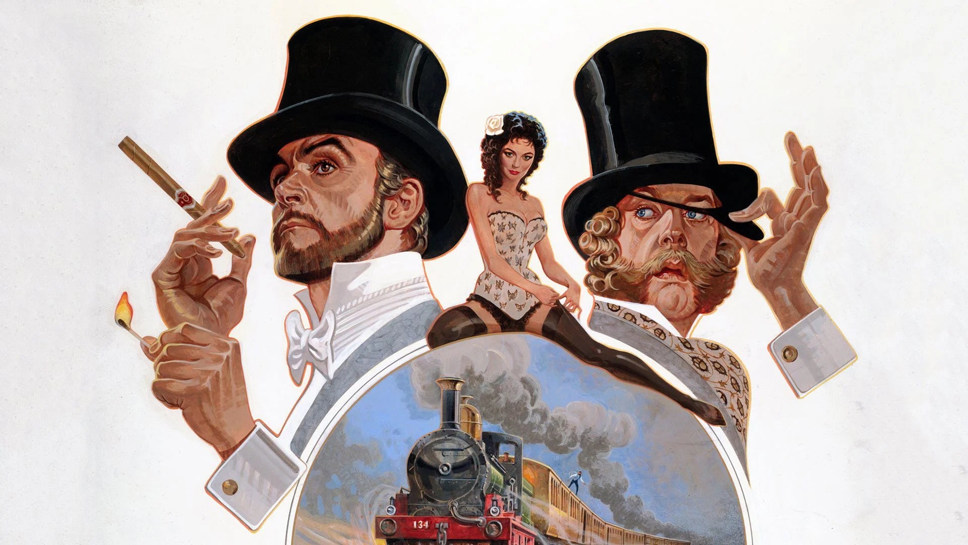 High quality The First Great Train Robbery (1978) prints online - Popcorn Poster Official