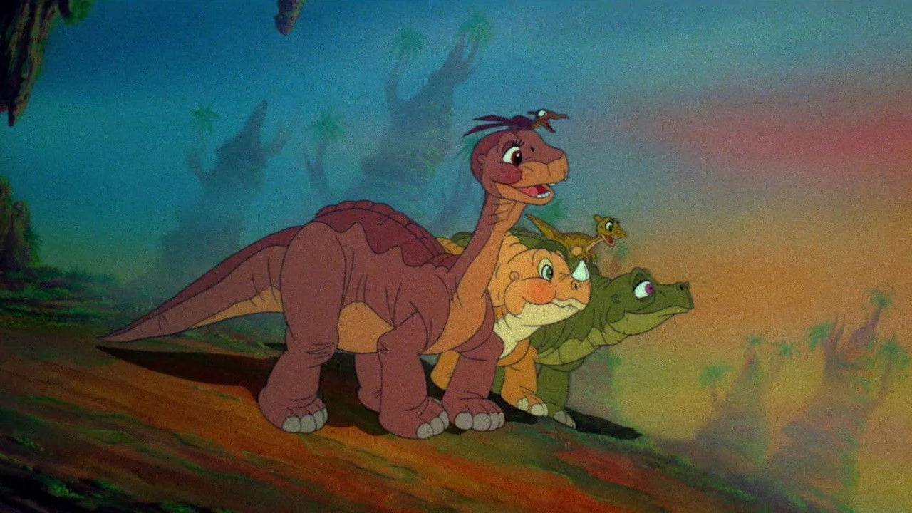 High quality The Land Before Time (1988) prints online - Popcorn Poster Official