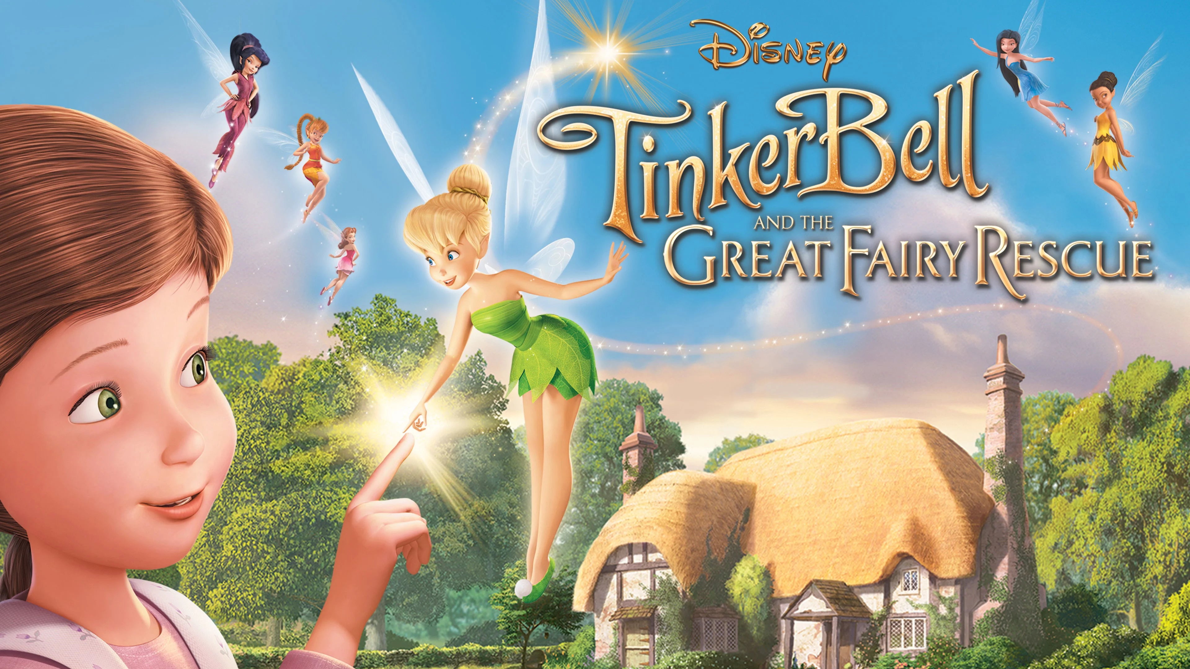 High quality Tinker Bell and the Great Fairy Rescue (2010) prints online - Popcorn Poster Official