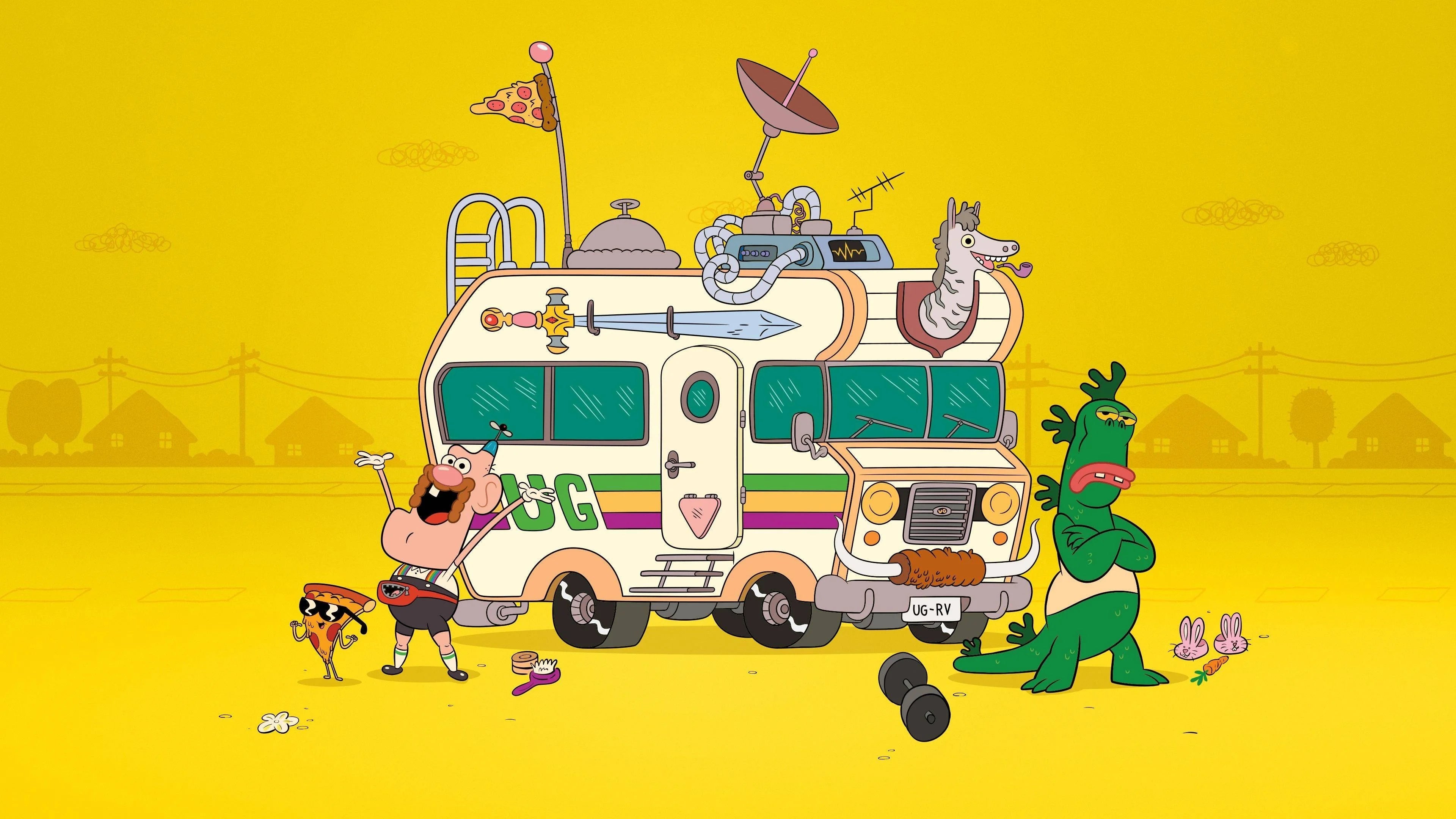 High quality Uncle Grandpa (2013) prints online - Popcorn Poster Official