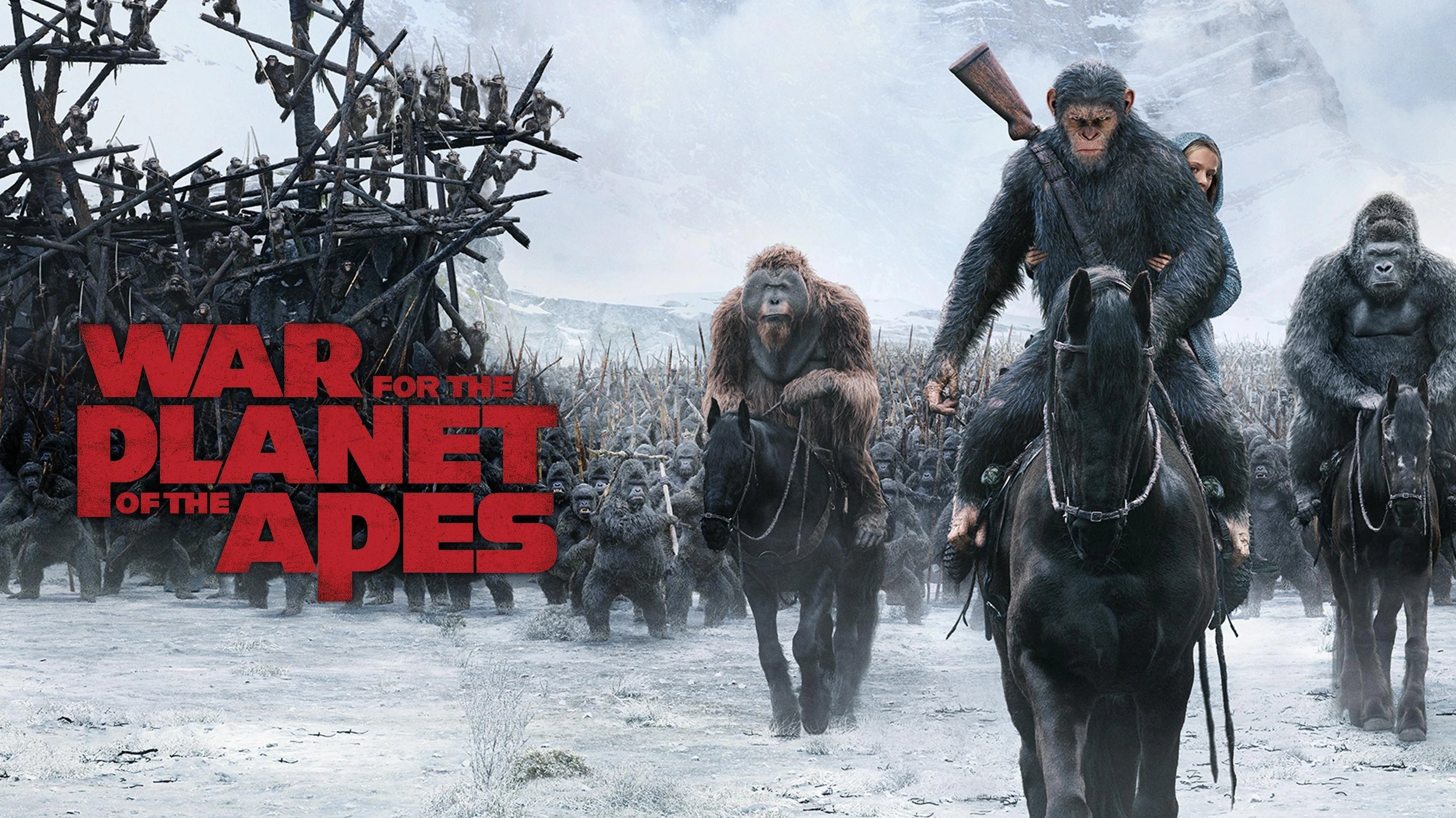 High quality War for the Planet of the Apes (2017) prints online - Popcorn Poster Official