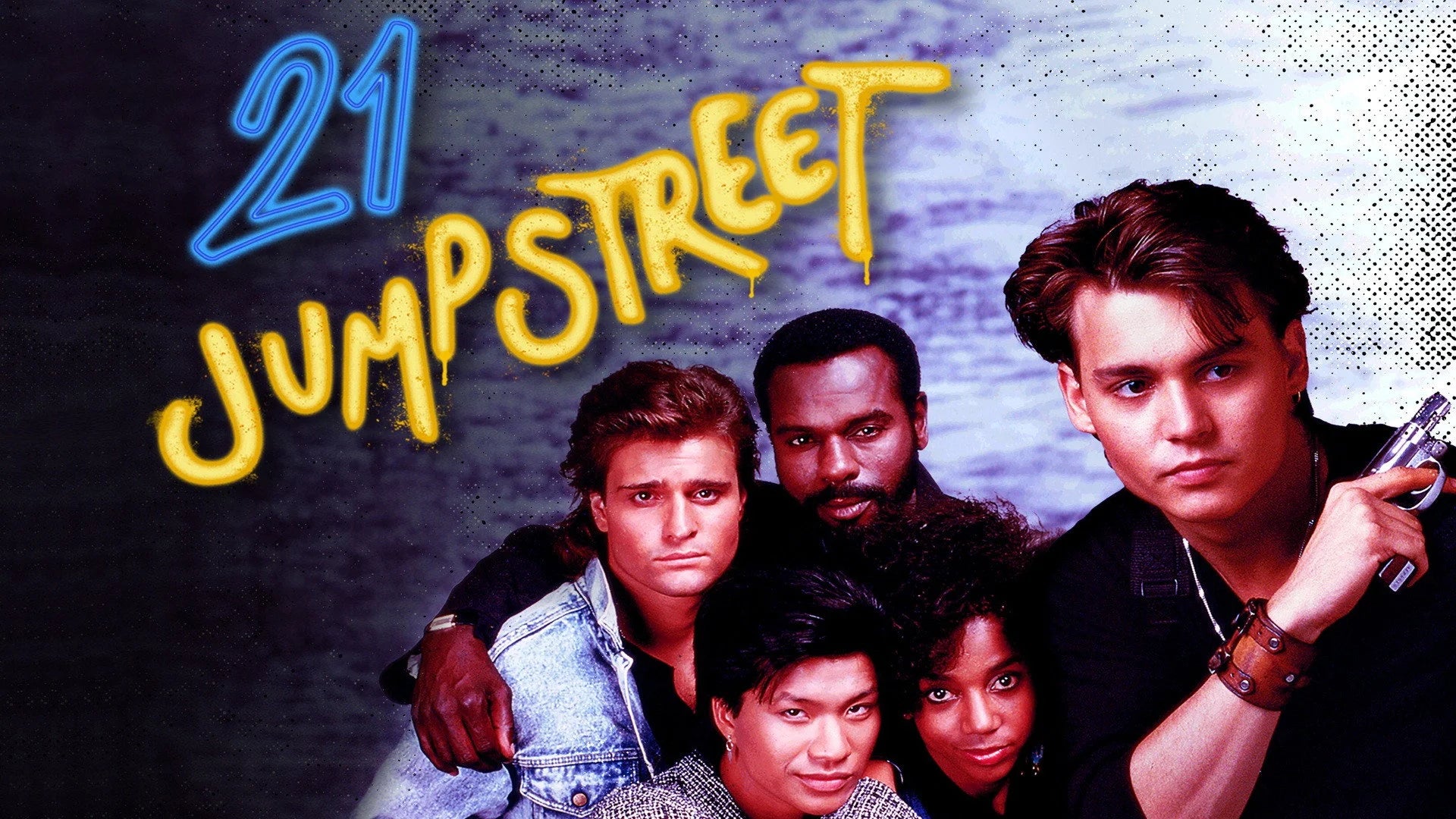21 Jump Street (1987) home theater movie art - The Popcorn Poster Store