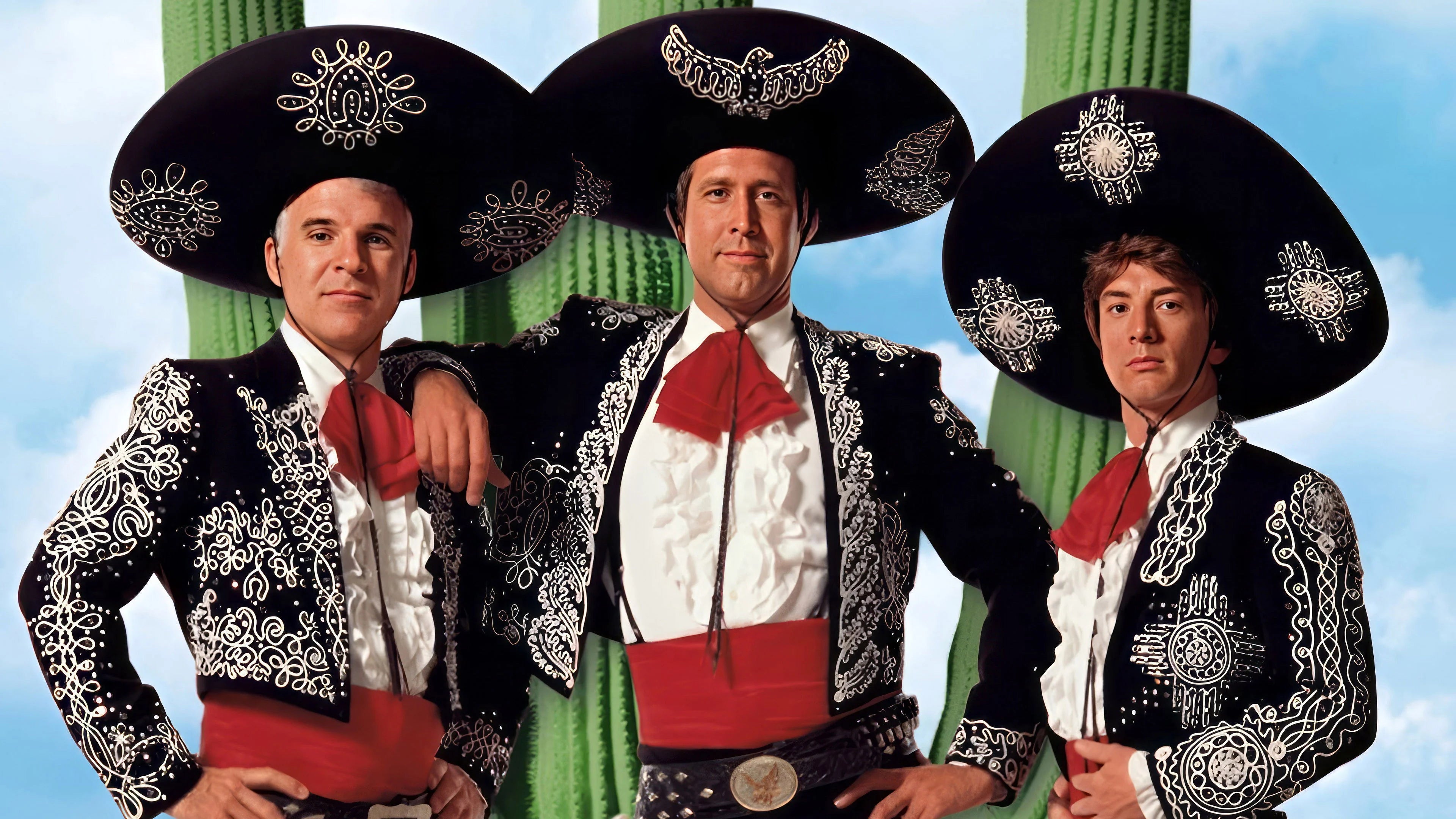 ¡Three Amigos! (1986) home theater movie art - The Popcorn Poster Store