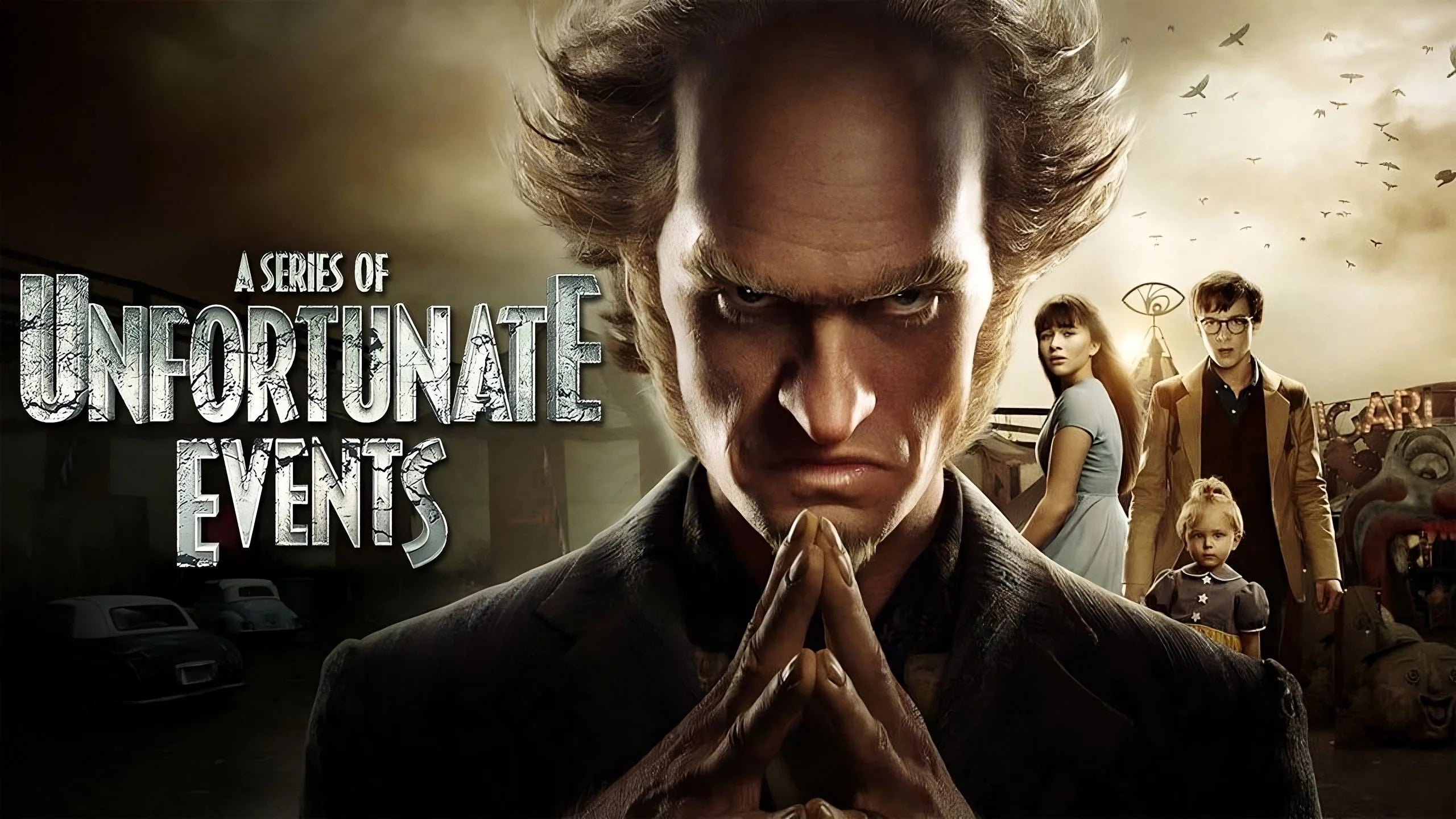 A Series of Unfortunate Events (2017) home theater movie art - The Popcorn Poster Store