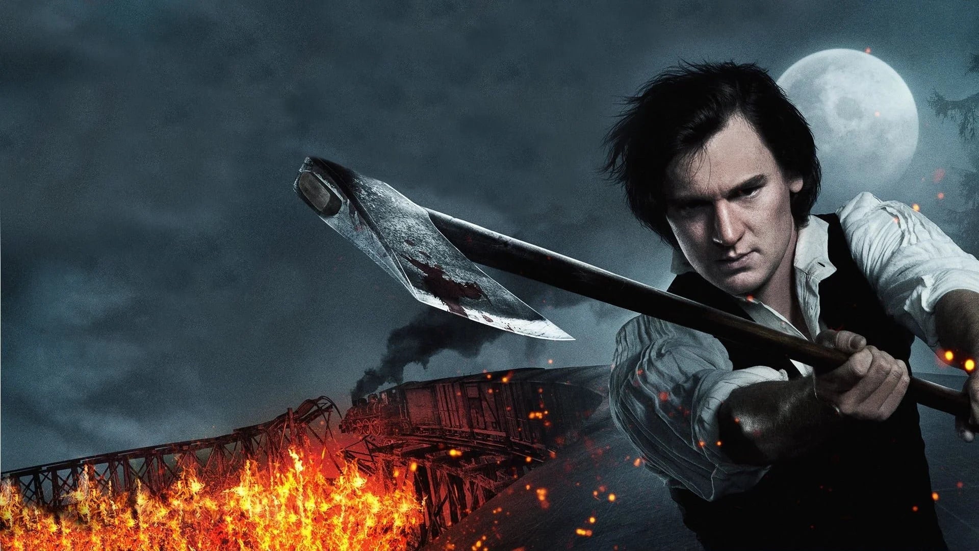 Abraham Lincoln Vampire Hunter (2012) home theater movie art - The Popcorn Poster Store