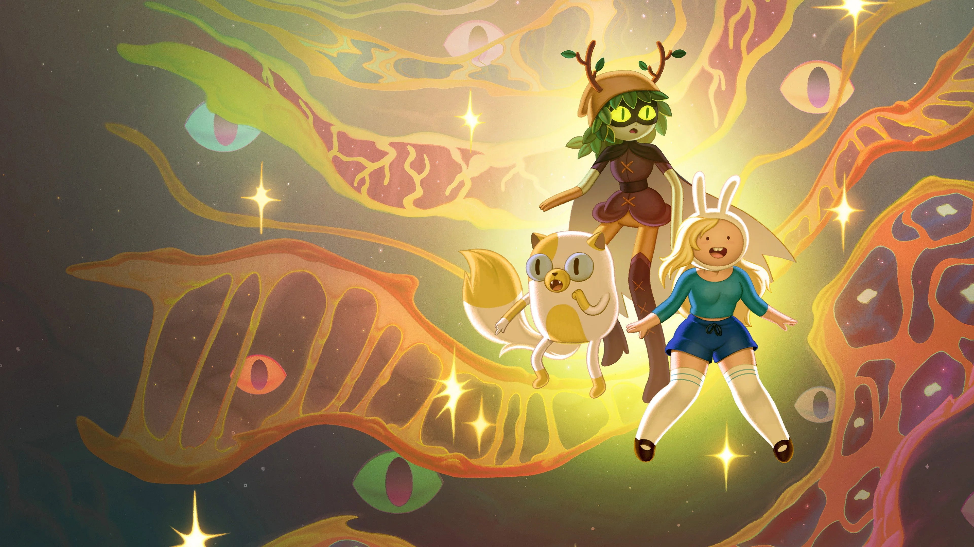 Adventure Time Fionna & Cake (2023) home theater movie art - The Popcorn Poster Store