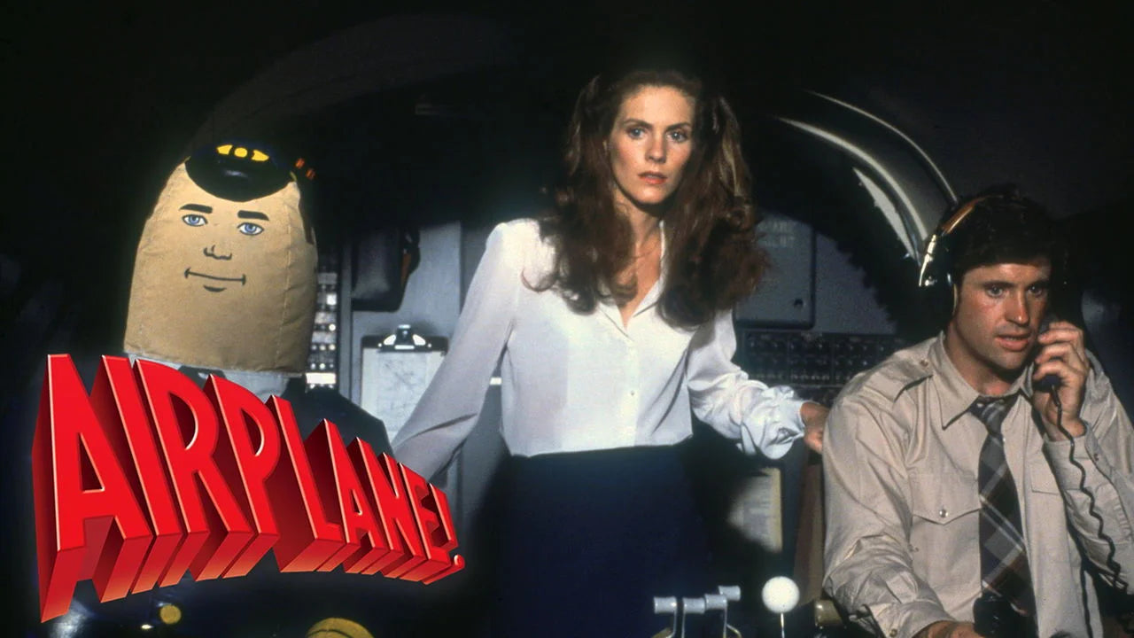 Airplane! (1980) home theater movie art - The Popcorn Poster Store