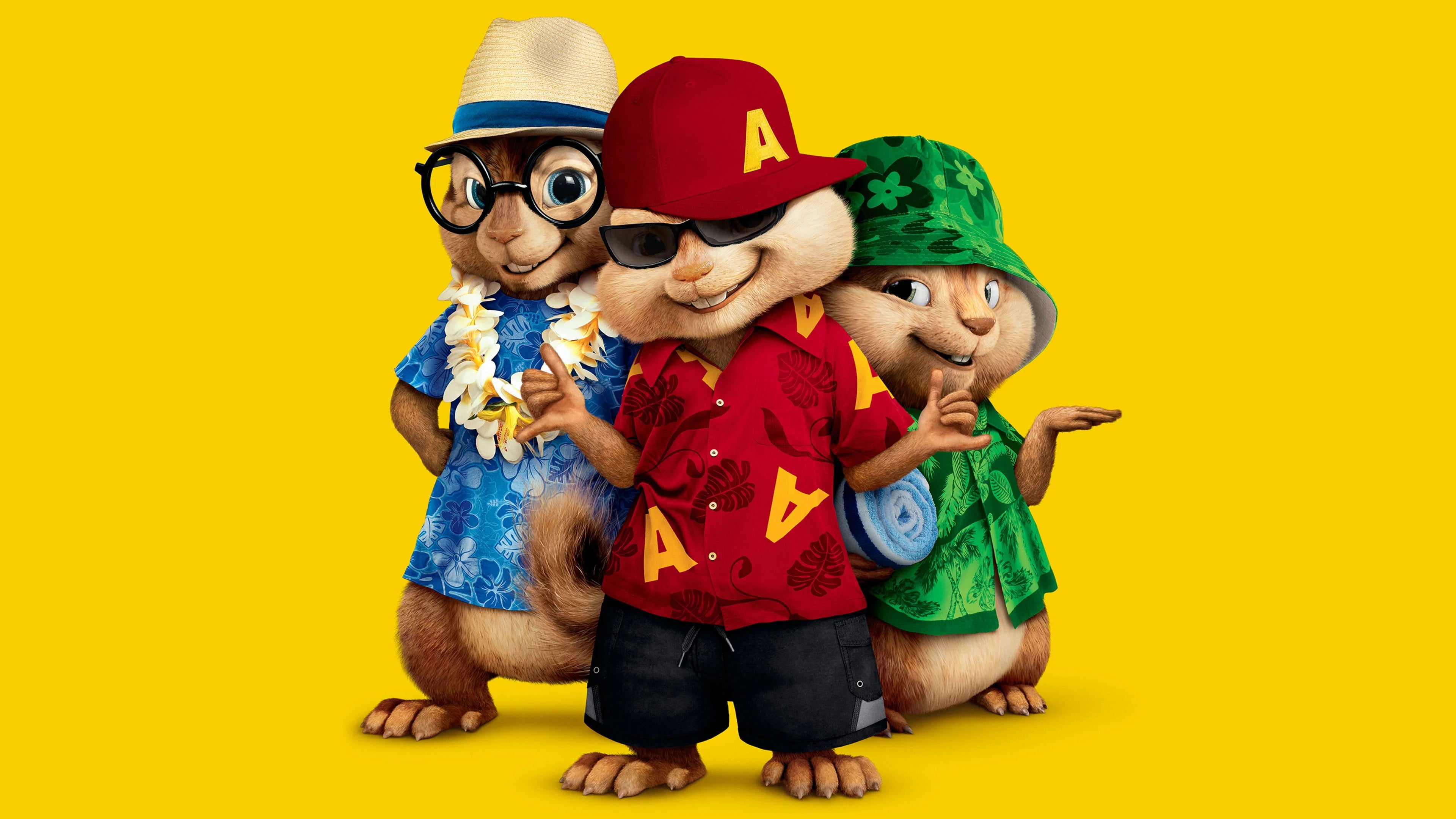 Alvin and the Chipmunks Chipwrecked (2011) home theater movie art - The Popcorn Poster Store