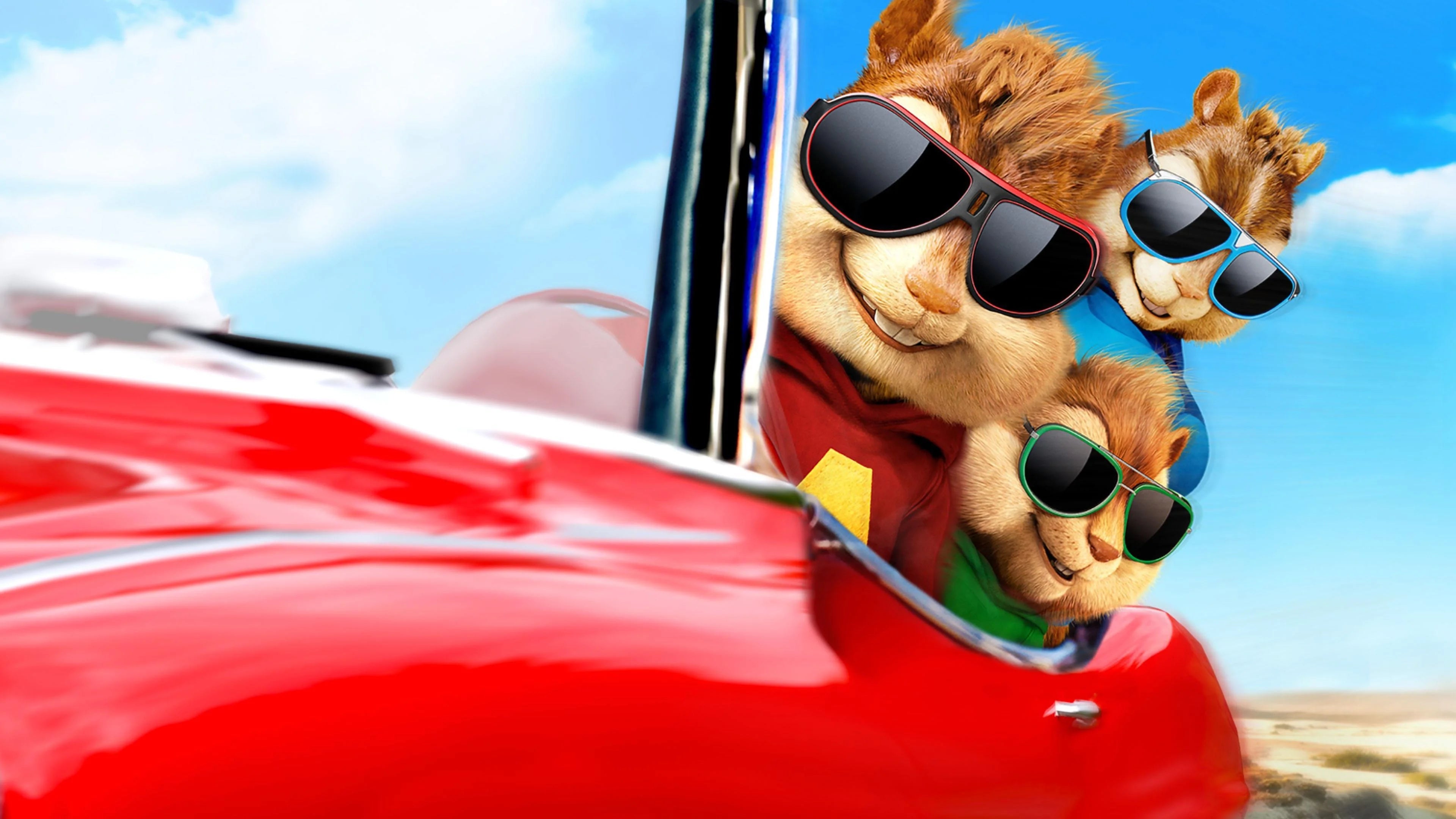 Alvin and the Chipmunks The Road Chip (2015) home theater movie art - The Popcorn Poster Store