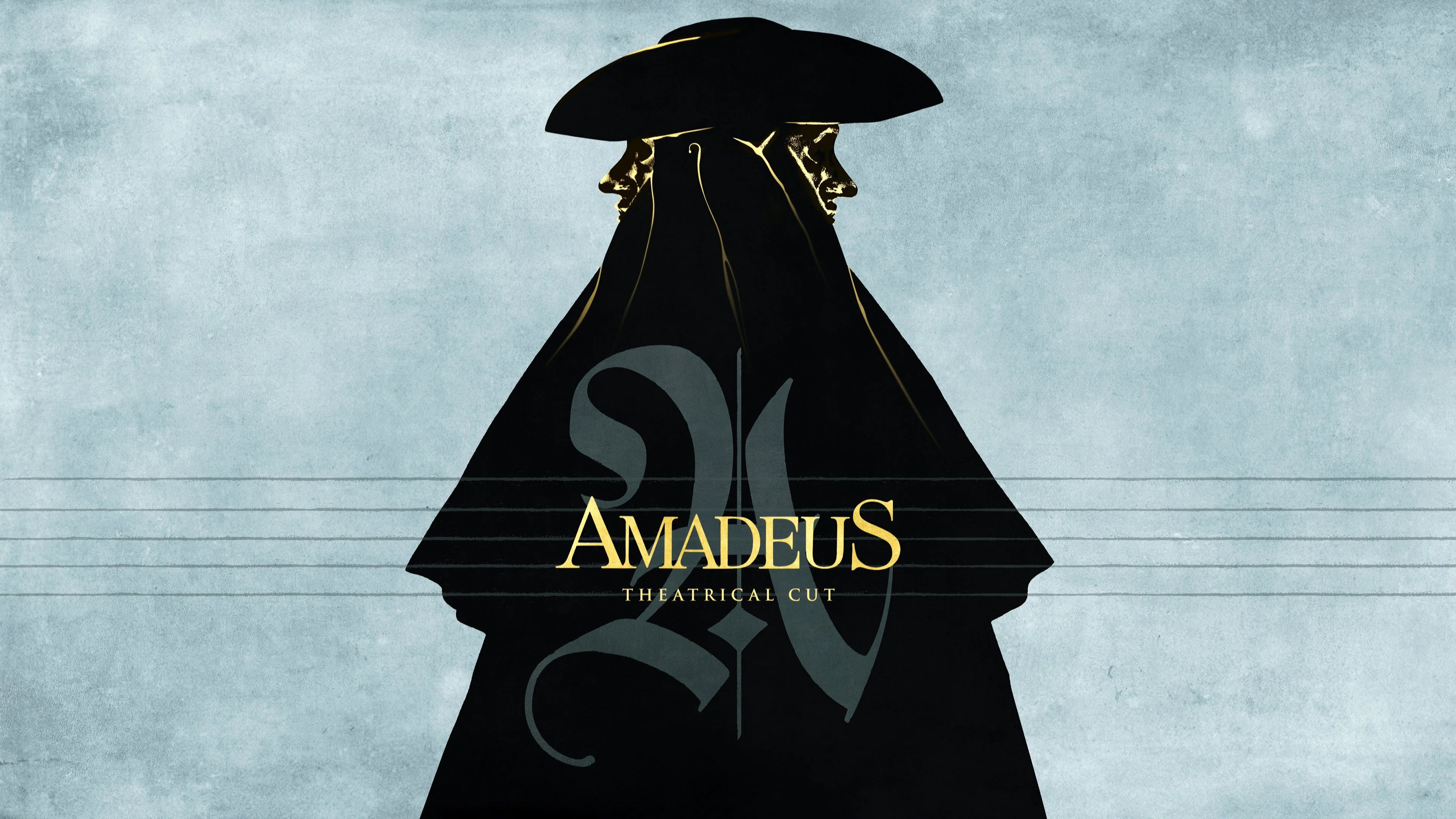 Amadeus (1984) home theater movie art - The Popcorn Poster Store