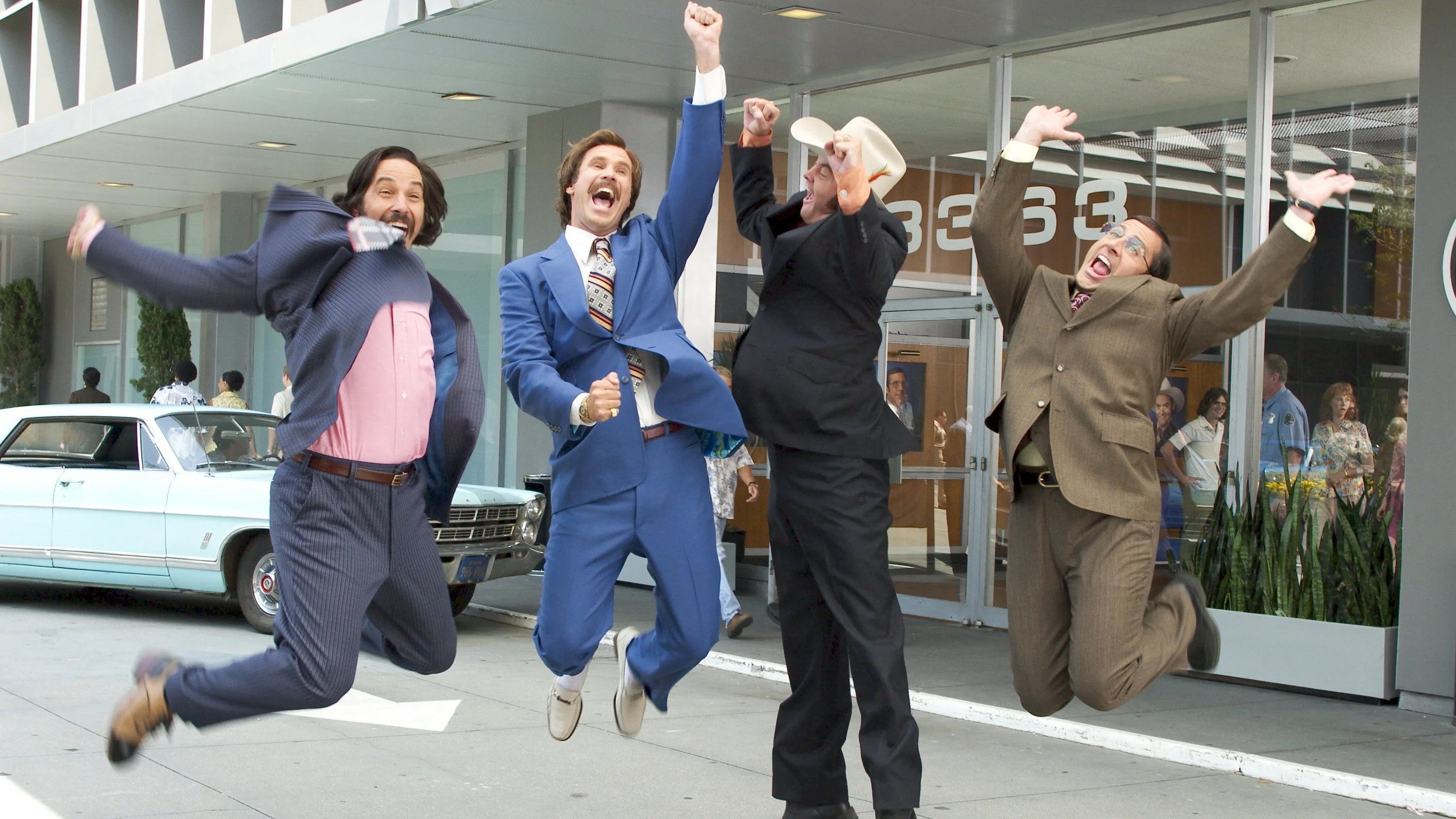 Anchorman The Legend of Ron Burgundy (2004) home theater movie art - The Popcorn Poster Store