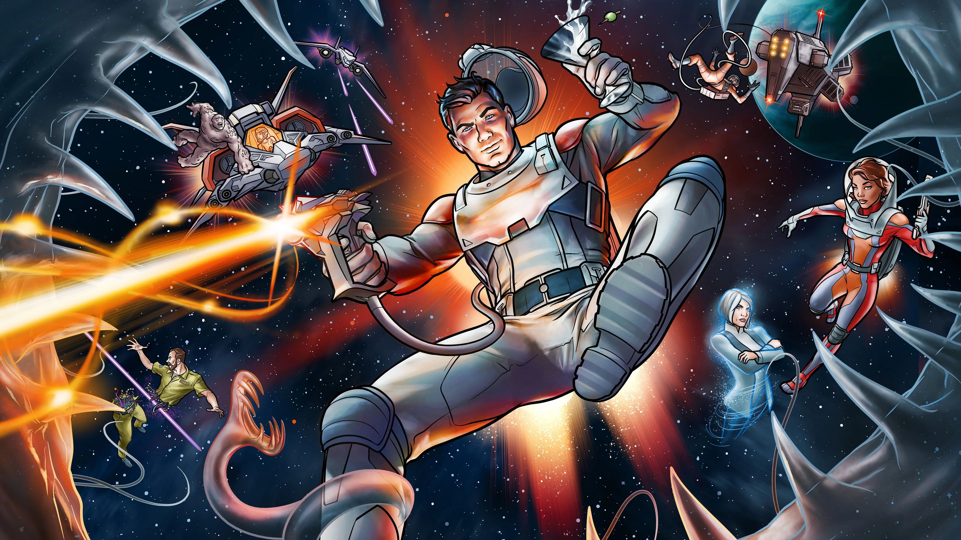 Archer (2009) home theater movie art - The Popcorn Poster Store