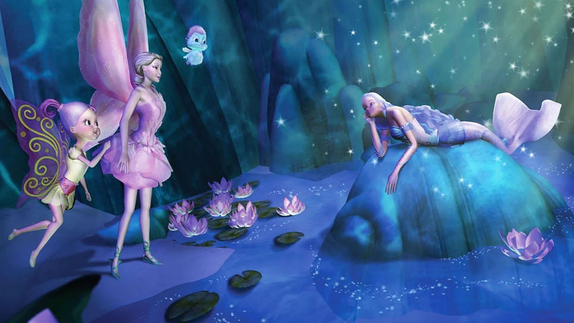 Barbie Fairytopia Mermaidia (2006) home theater movie art - The Popcorn Poster Store