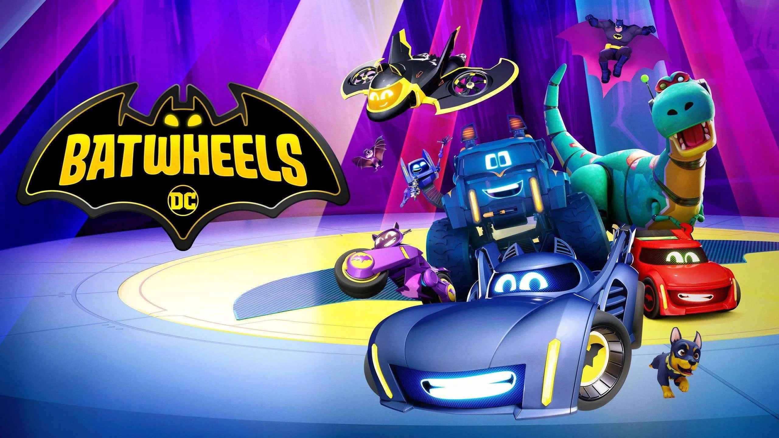 Batwheels (2022) home theater movie art - The Popcorn Poster Store