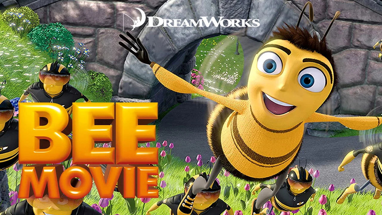 Bee Movie (2007) home theater movie art - The Popcorn Poster Store