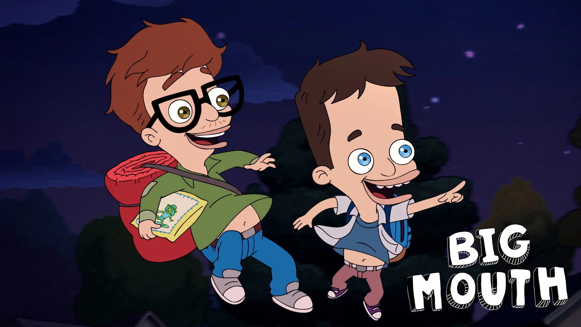 Big Mouth (2017) home theater movie art - The Popcorn Poster Store