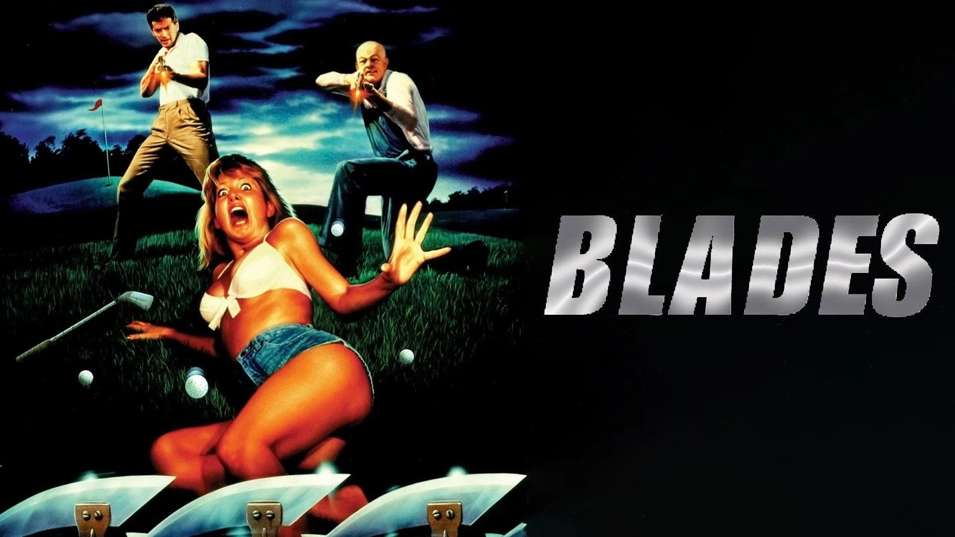 Blades (1988) home theater movie art - The Popcorn Poster Store