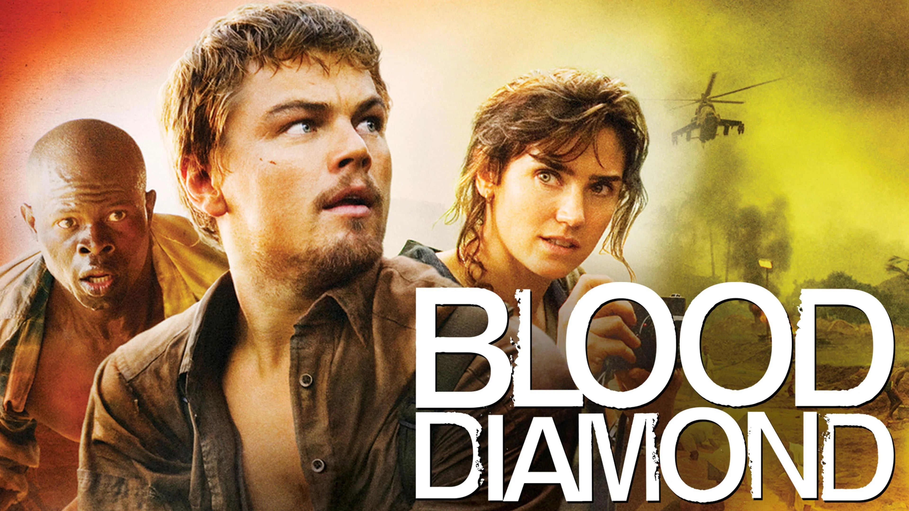 Blood Diamond (2006) home theater movie art - The Popcorn Poster Store