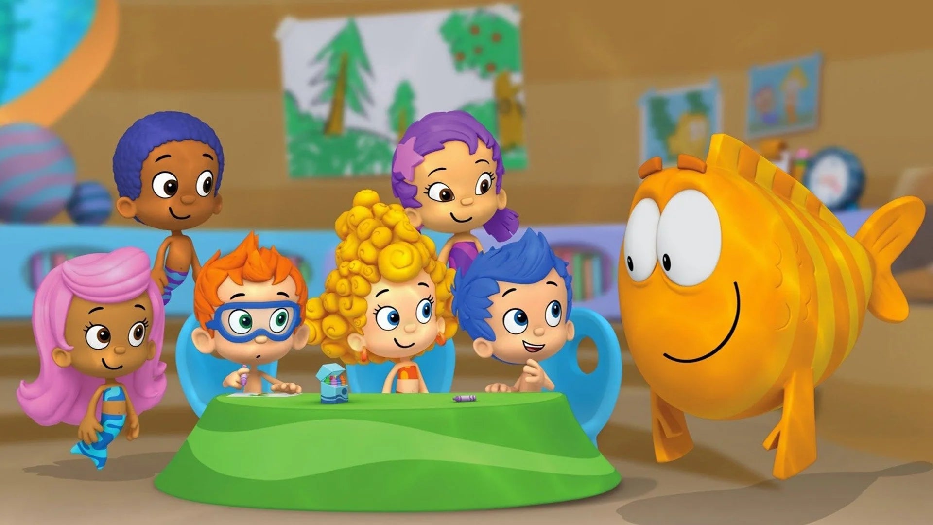 Bubble Guppies (2011) home theater movie art - The Popcorn Poster Store
