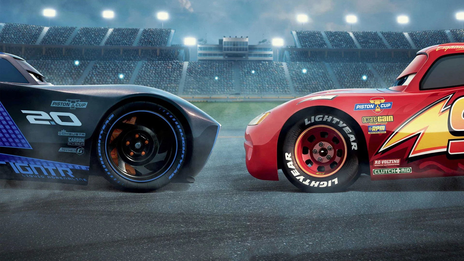 Cars 3 (2017) home theater movie art - The Popcorn Poster Store