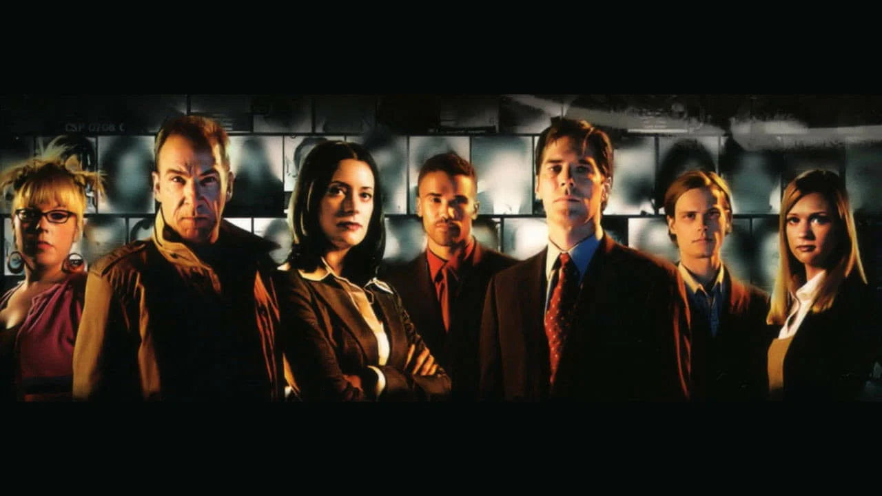 Criminal Minds (2005) home theater movie art - The Popcorn Poster Store