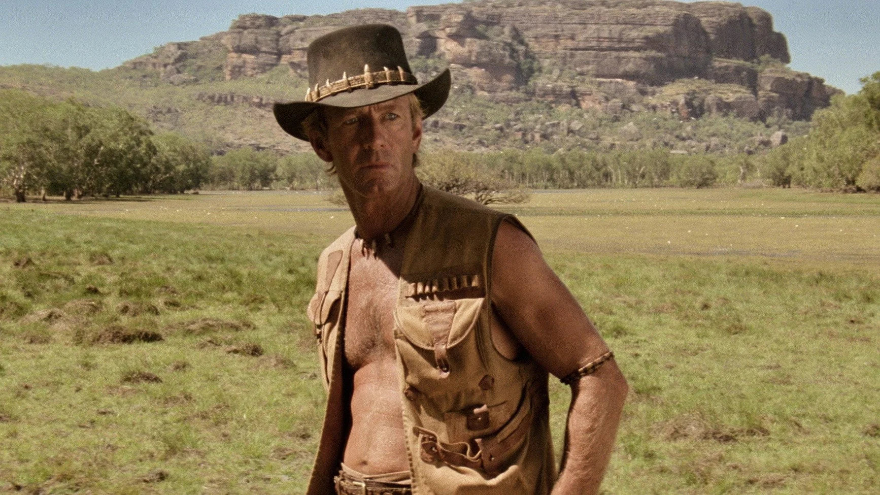 Crocodile Dundee (1986) home theater movie art - The Popcorn Poster Store