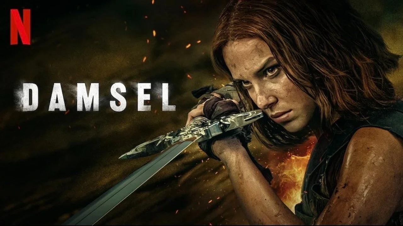 Damsel (2024) home theater movie art - The Popcorn Poster Store