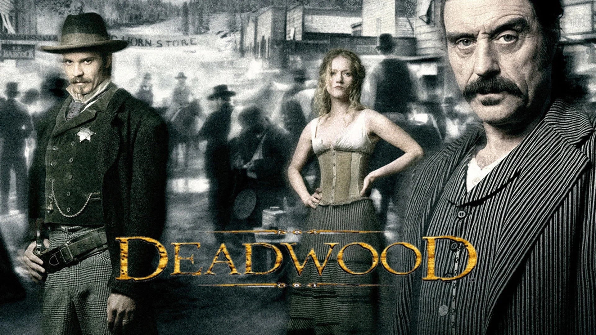 Deadwood (2004) home theater movie art - The Popcorn Poster Store