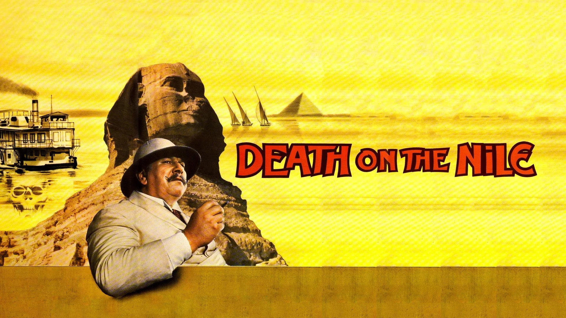 Death on the Nile (1978) home theater movie art - The Popcorn Poster Store