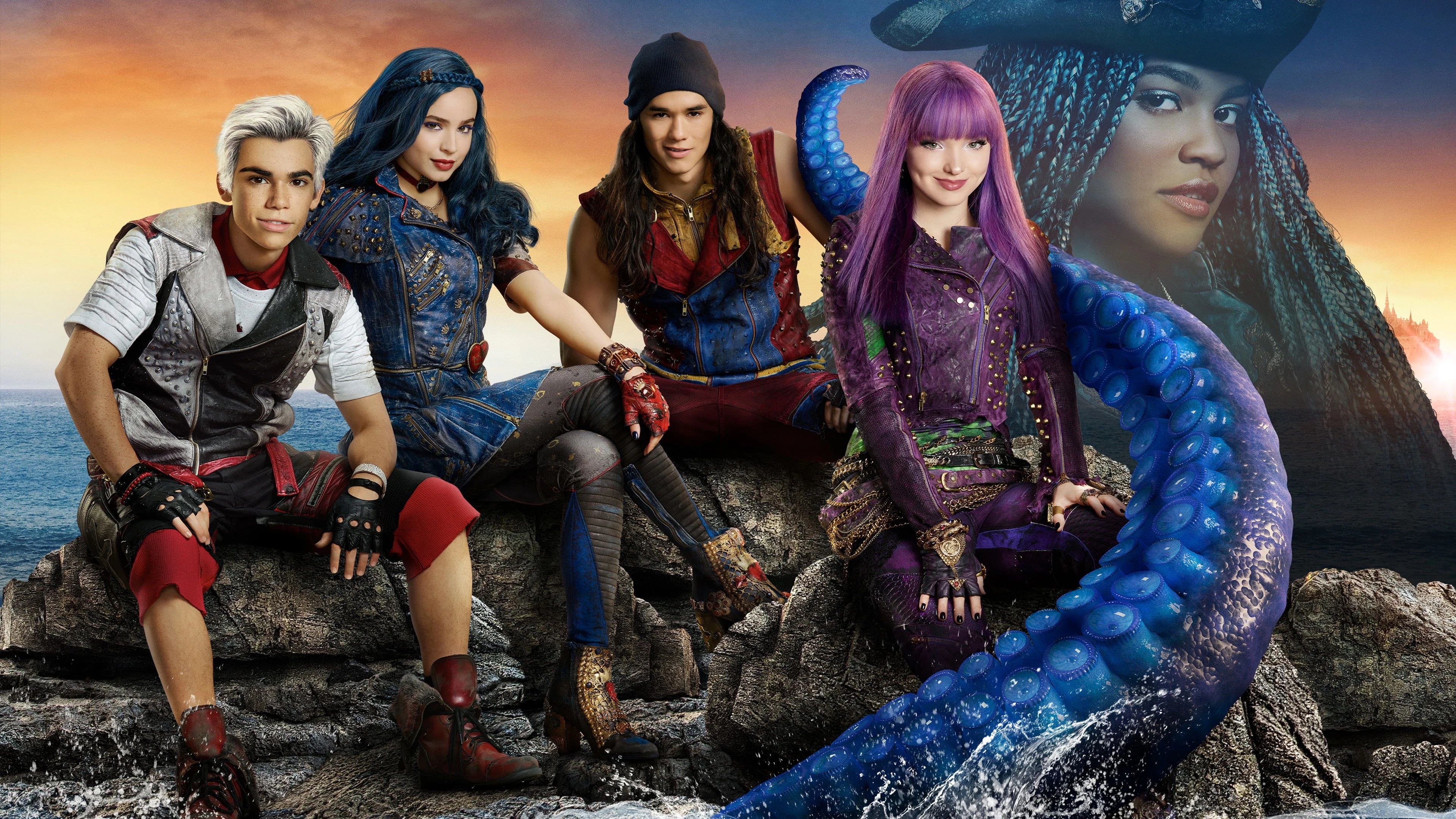 Descendants 2 (2017) home theater movie art - The Popcorn Poster Store