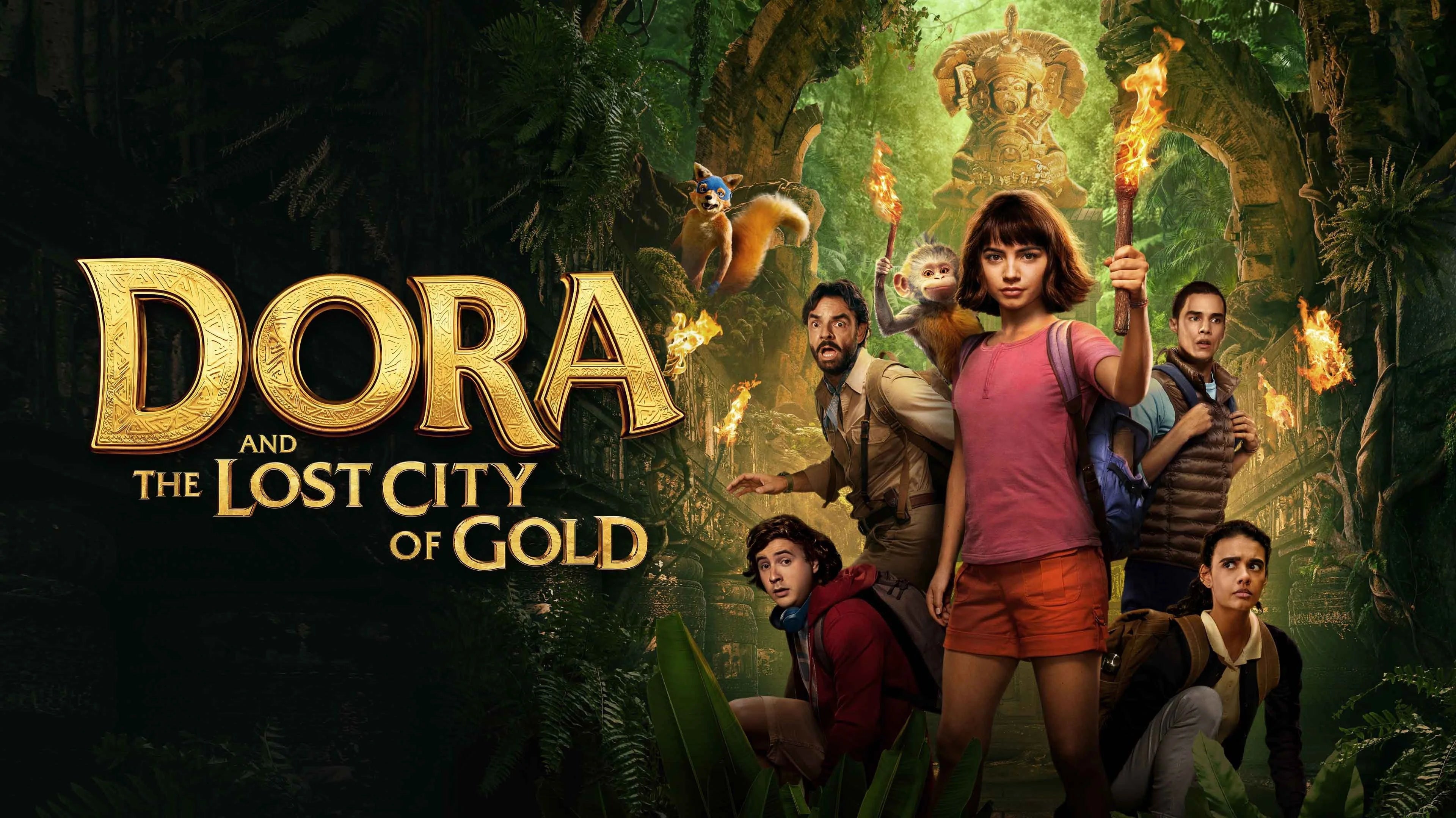 Dora and the Lost City of Gold (2019) home theater movie art - The Popcorn Poster Store