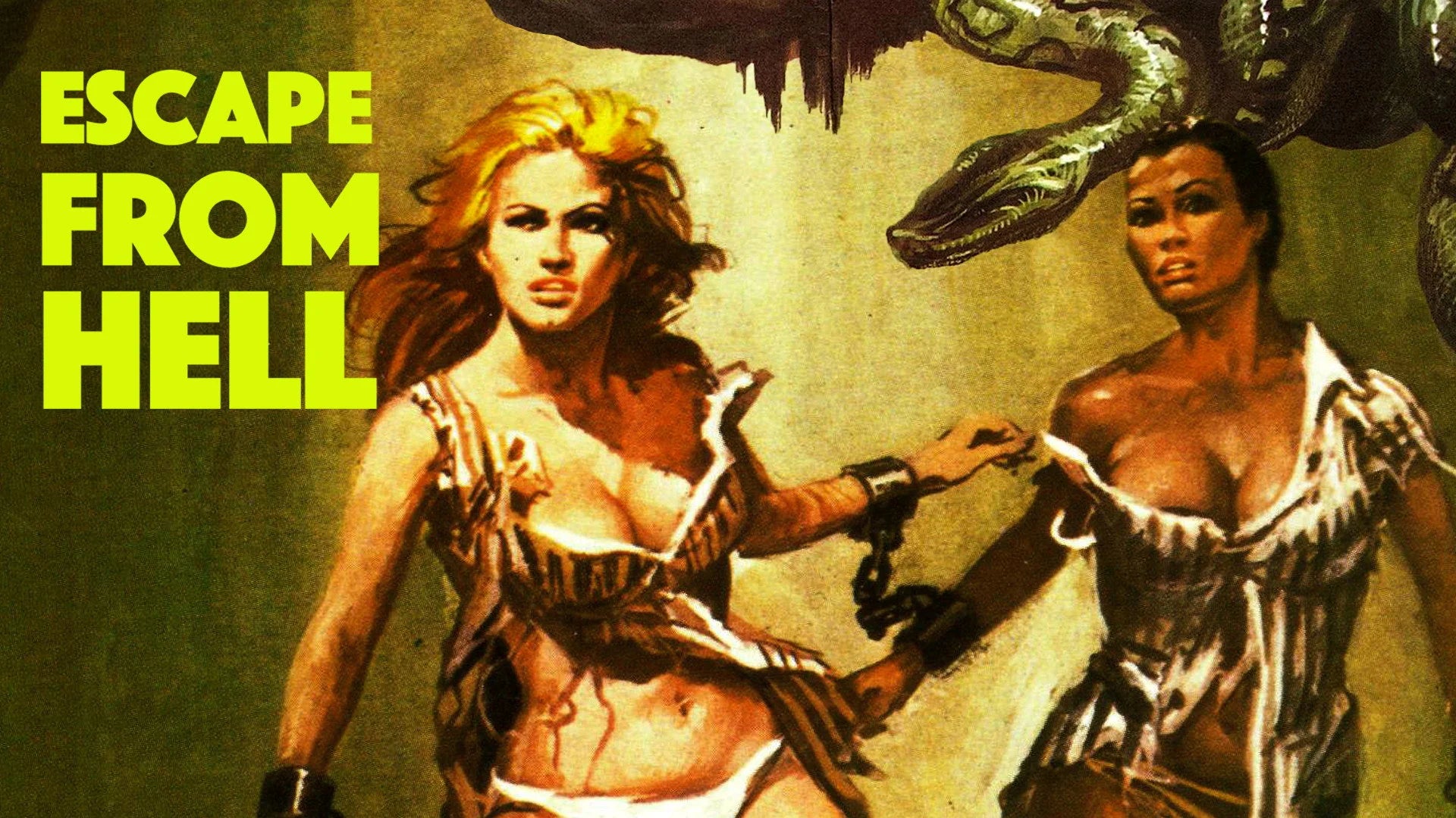 Escape from Hell (1980) home theater movie art - The Popcorn Poster Store