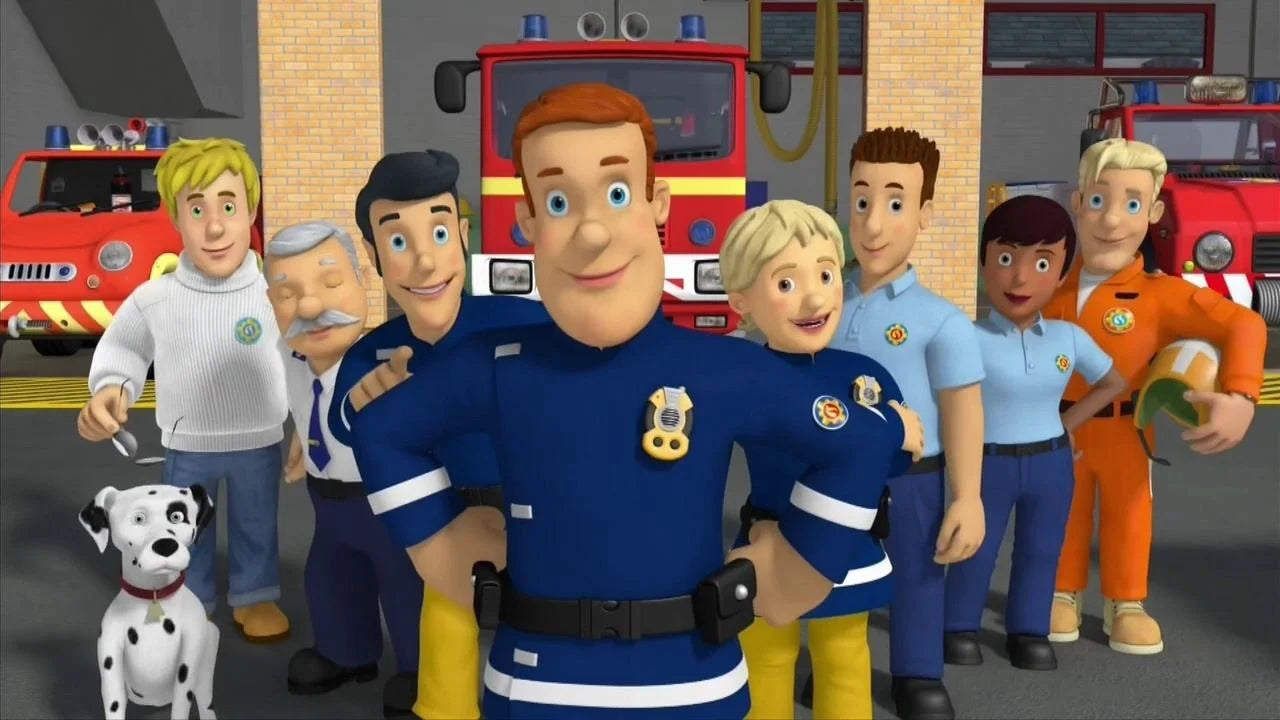 Fireman Sam (1987) home theater movie art - The Popcorn Poster Store