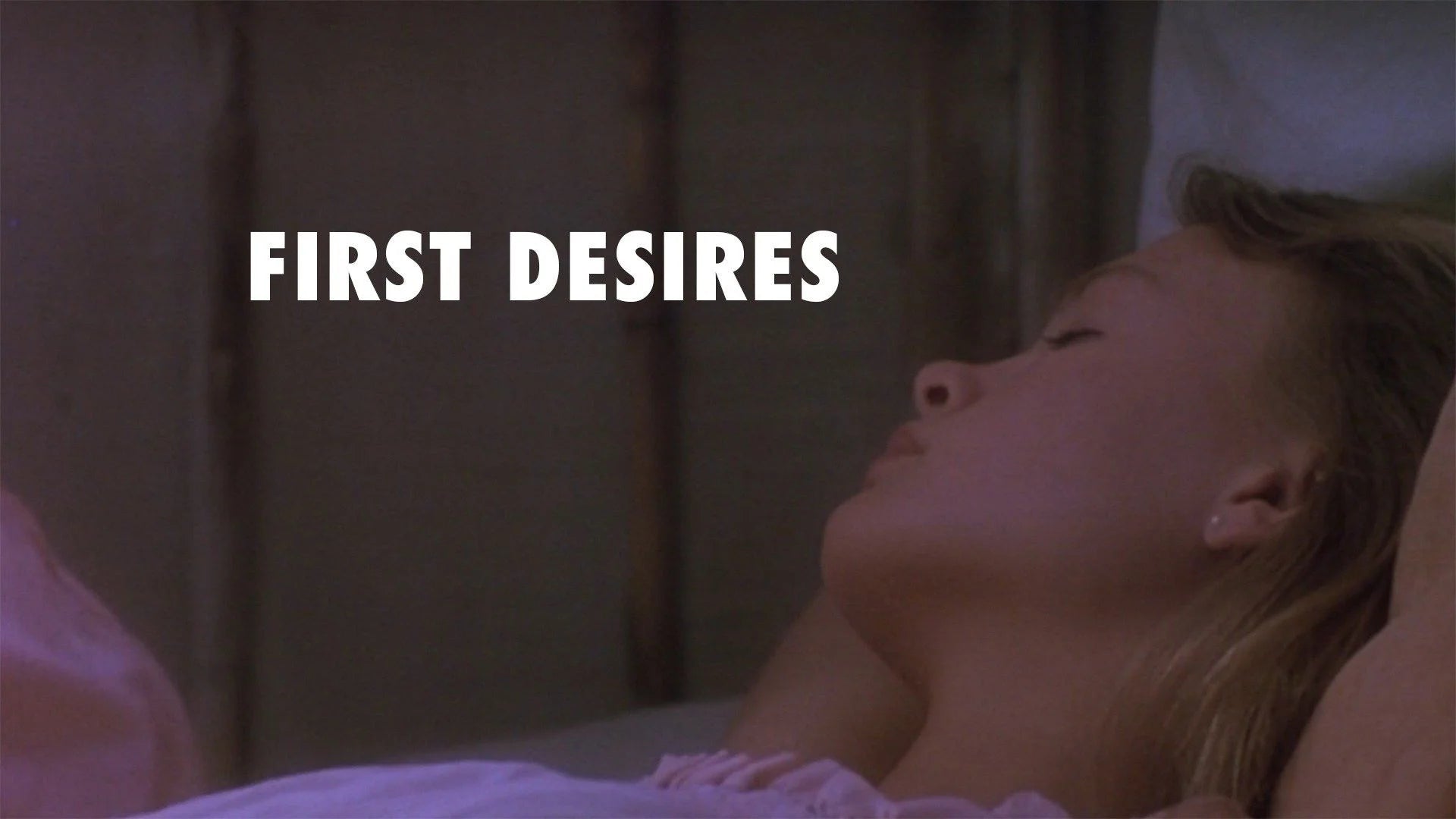 First Desires (1983) home theater movie art - The Popcorn Poster Store