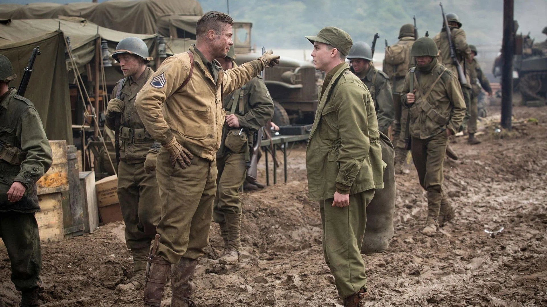 Fury (2014) home theater movie art - The Popcorn Poster Store