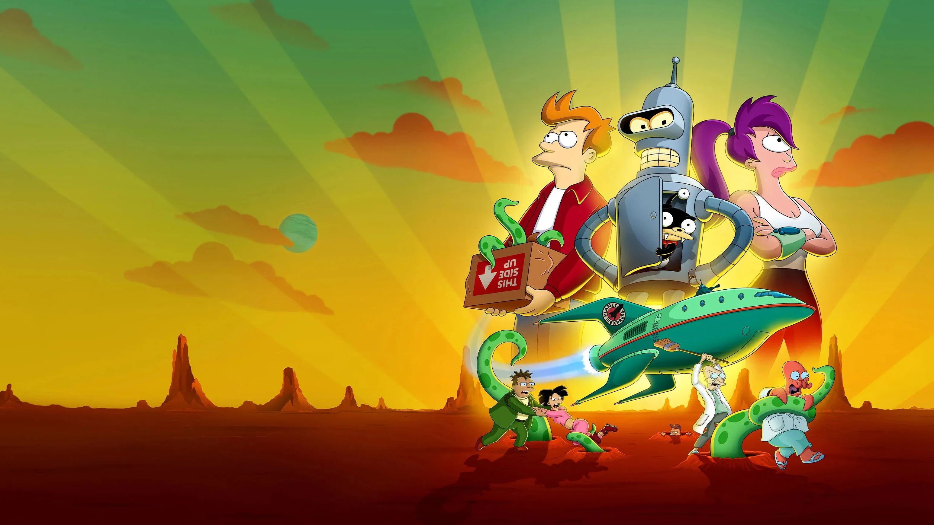 Futurama (1999) home theater movie art - The Popcorn Poster Store