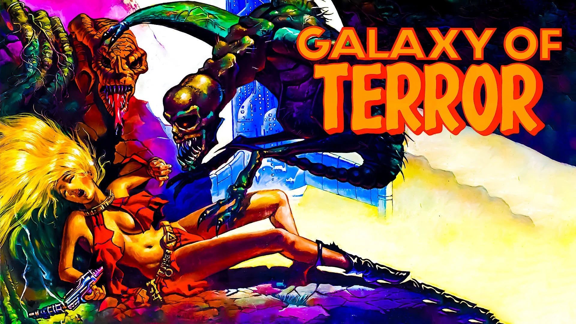 Galaxy of Terror (1981) home theater movie art - The Popcorn Poster Store